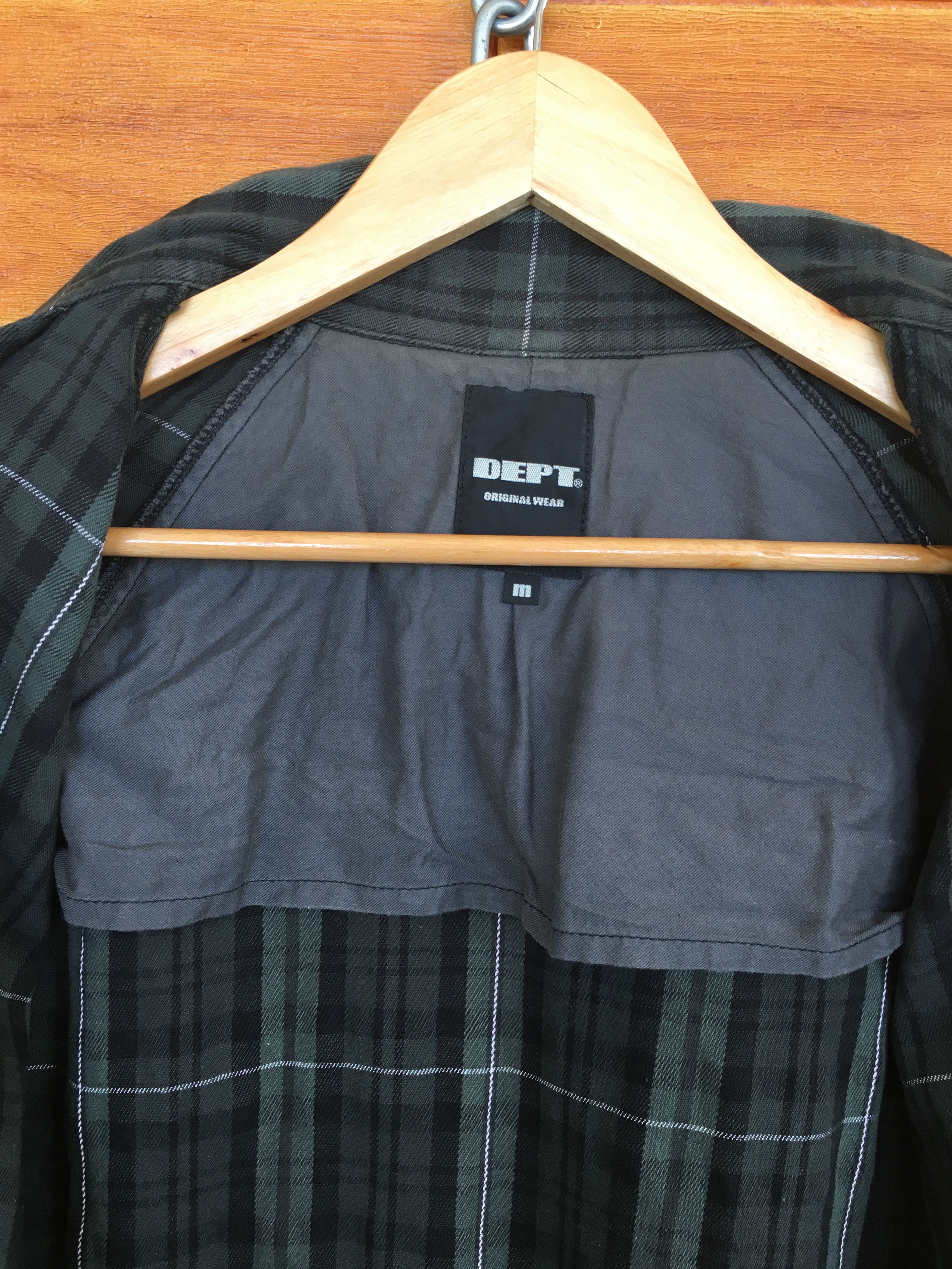 Hysteric Glamour Made In Japan DEPT Checkered Plaid Jacket Size US M / EU 48-50 / 2 - 12 Thumbnail