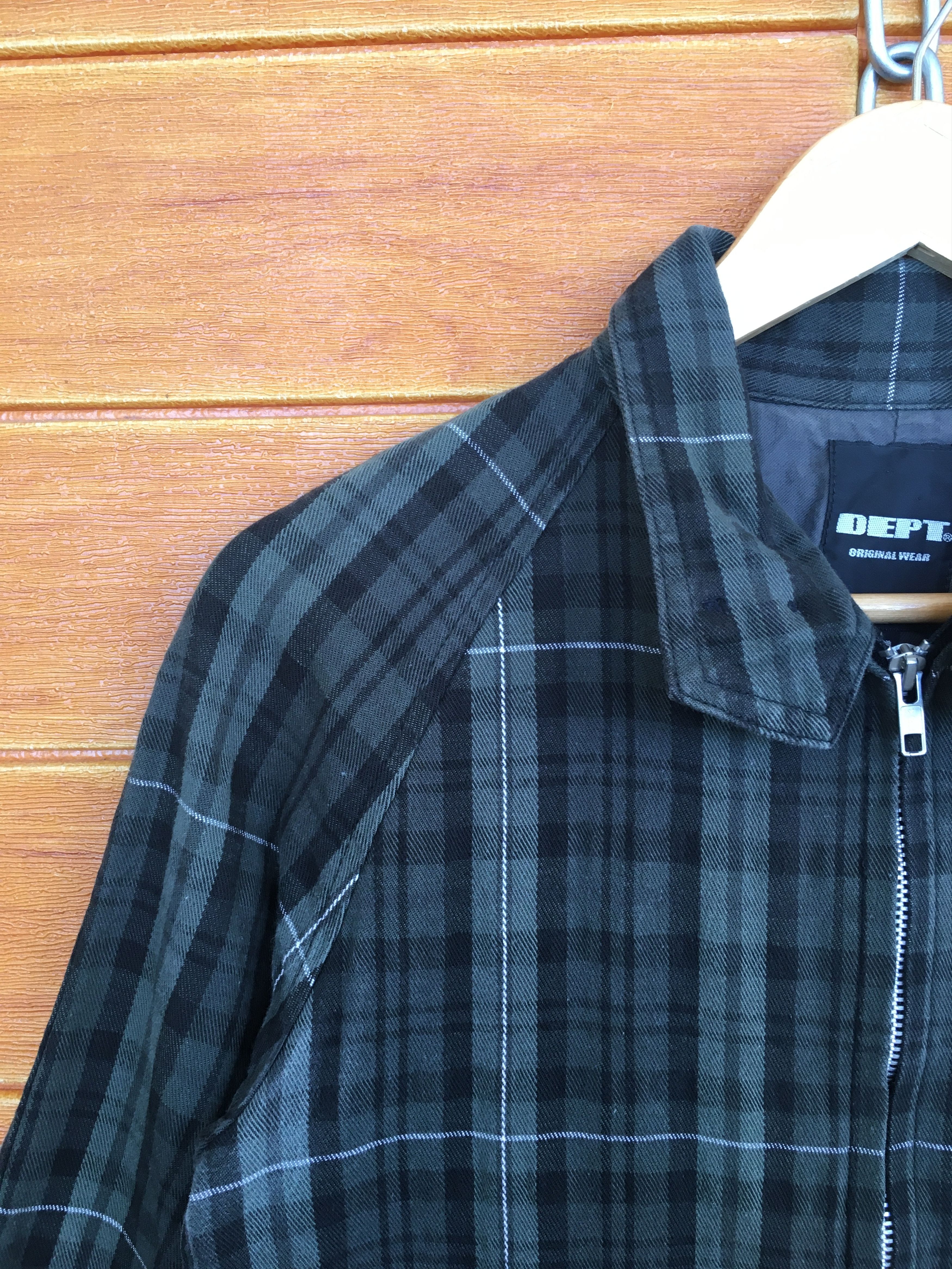 Hysteric Glamour Made In Japan DEPT Checkered Plaid Jacket Size US M / EU 48-50 / 2 - 3 Thumbnail