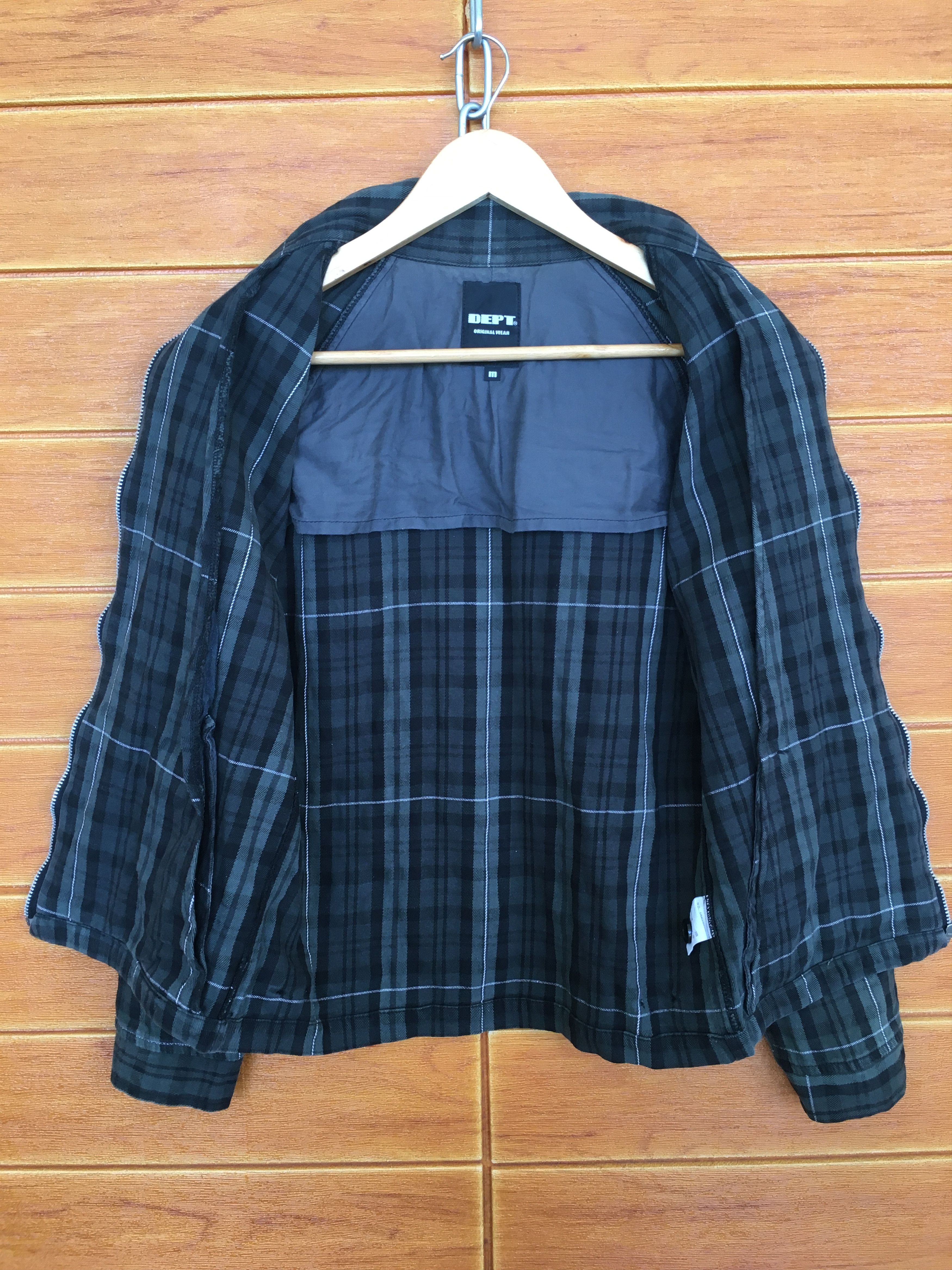 Hysteric Glamour Made In Japan DEPT Checkered Plaid Jacket Size US M / EU 48-50 / 2 - 11 Thumbnail