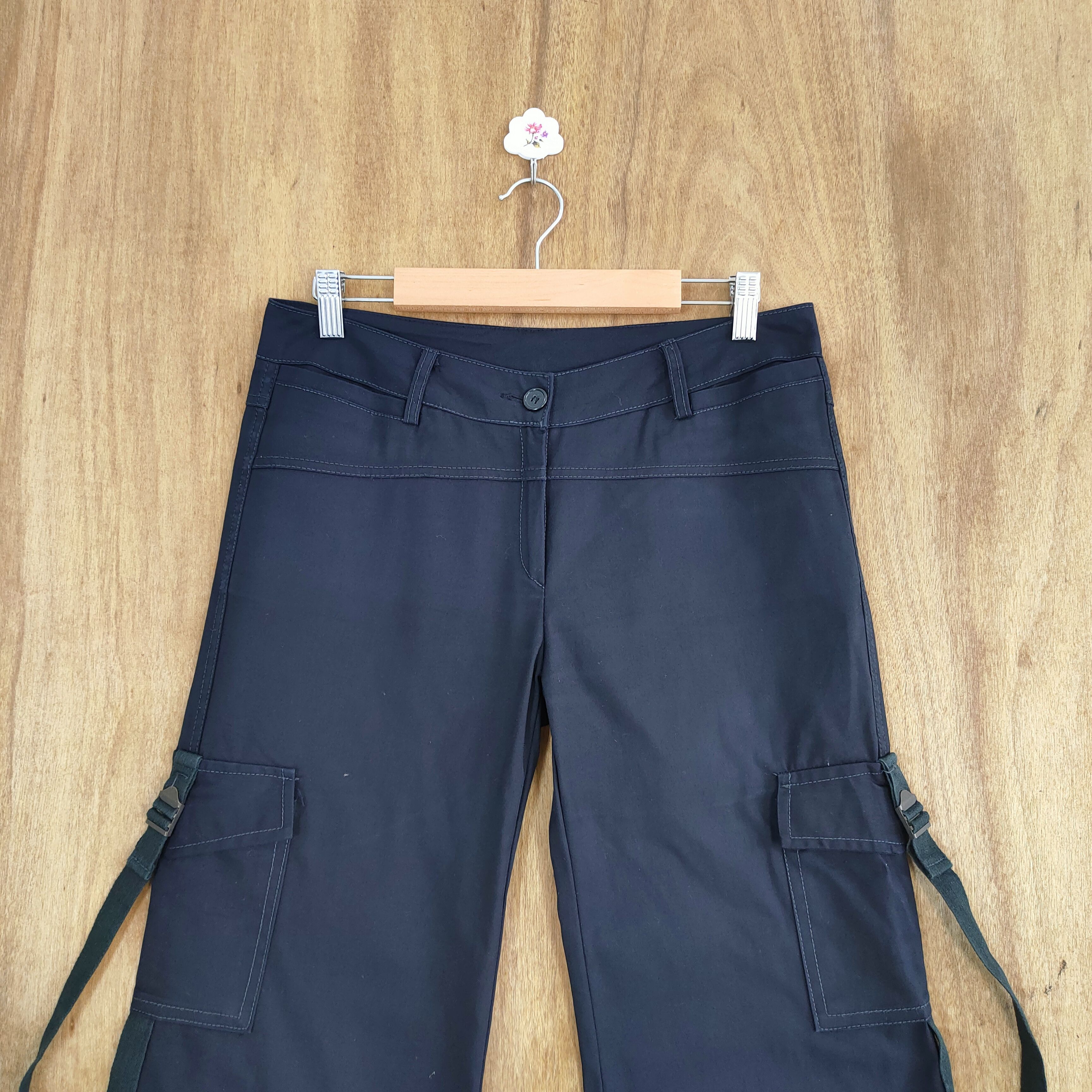 Japanese Brand VINTAGE JAPANESE BRAND BONDAGE FLARE CARGO PANTS Size US 30 / EU 46 - 2 Thumbnail