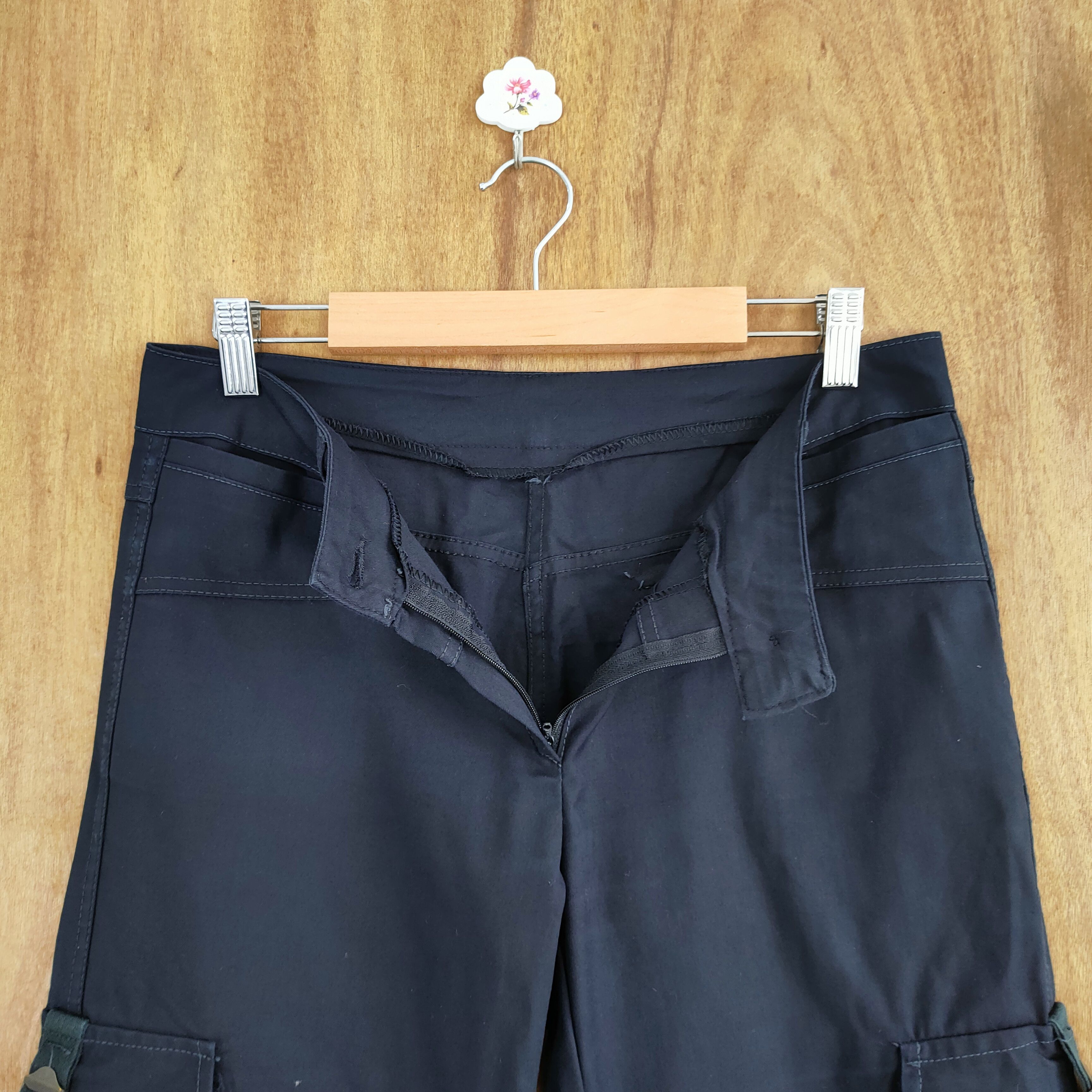 Japanese Brand VINTAGE JAPANESE BRAND BONDAGE FLARE CARGO PANTS Size US 30 / EU 46 - 10 Thumbnail