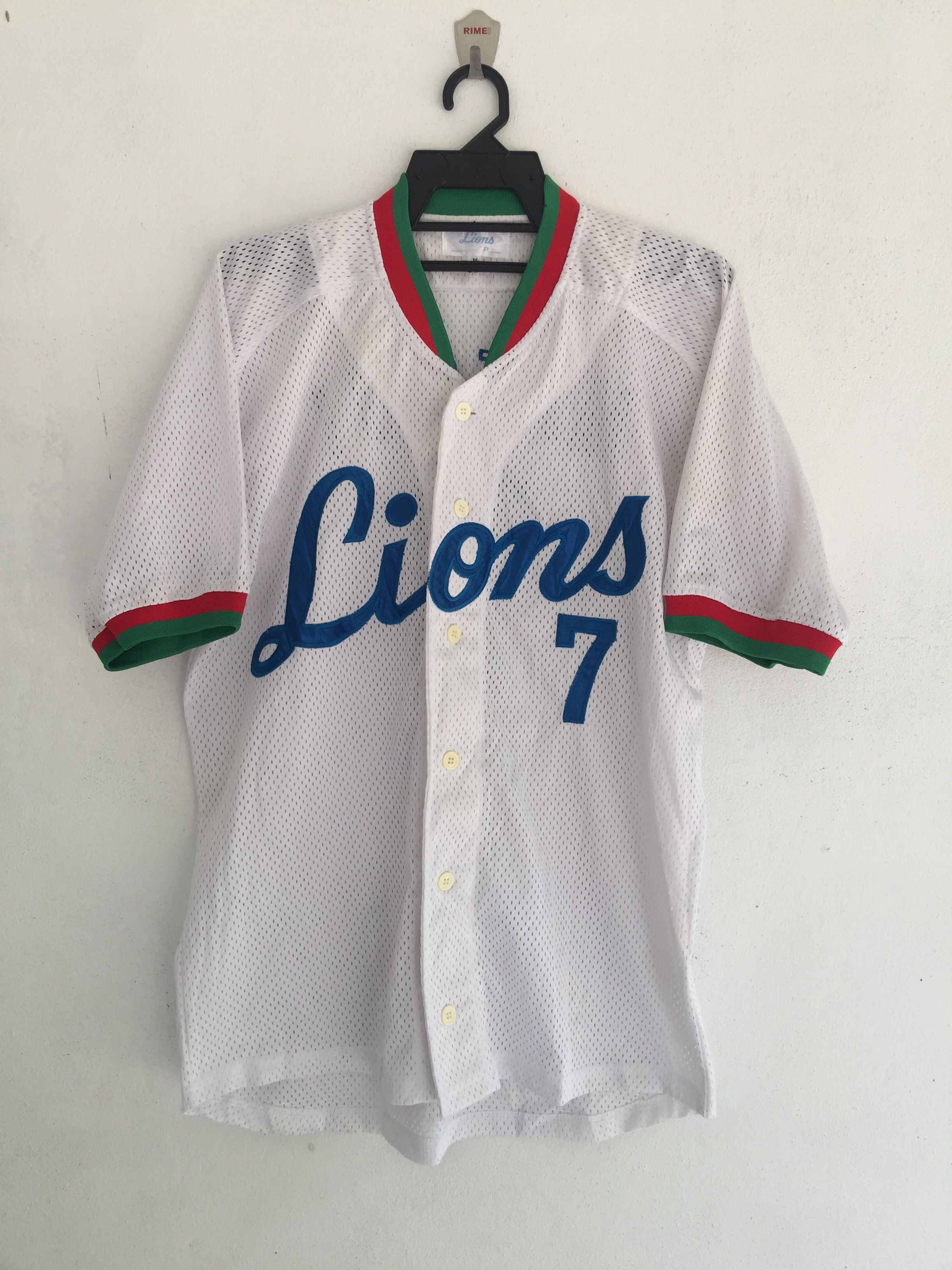 image of Nfl x Vintage Lion Matsui Jersey Travis Scott Style in White, Men's (Size Large)