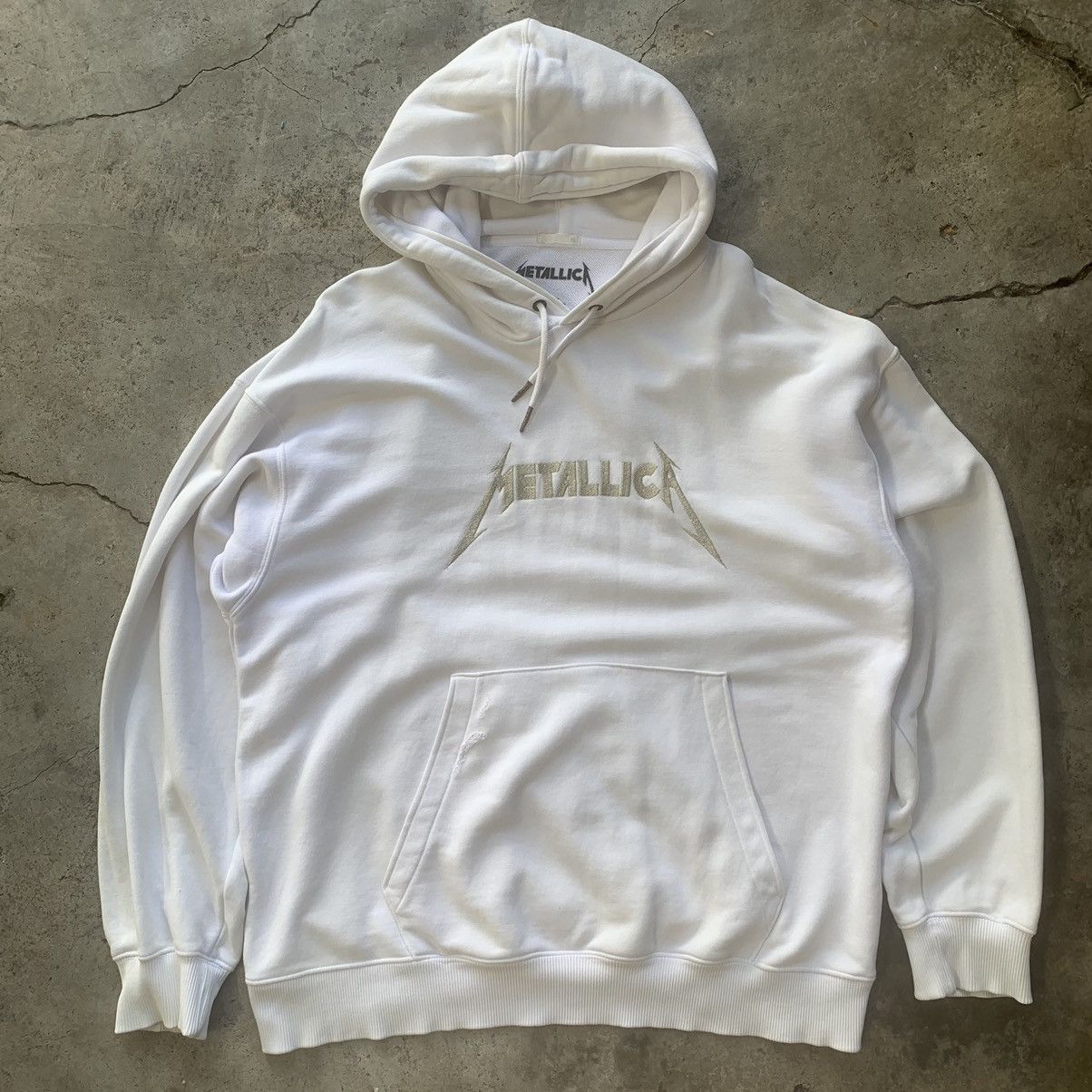 Band Tees × Metallica Metallica spell out embroidery hoodie Size US XL / EU 56 / 4 - 4 Thumbnail