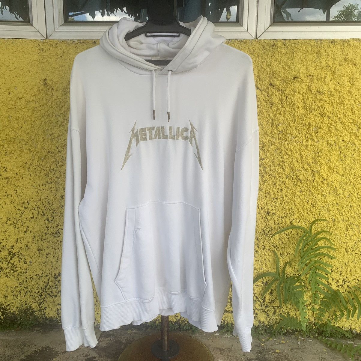 Band Tees × Metallica Metallica spell out embroidery hoodie Size US XL / EU 56 / 4 - 1 Thumbnail