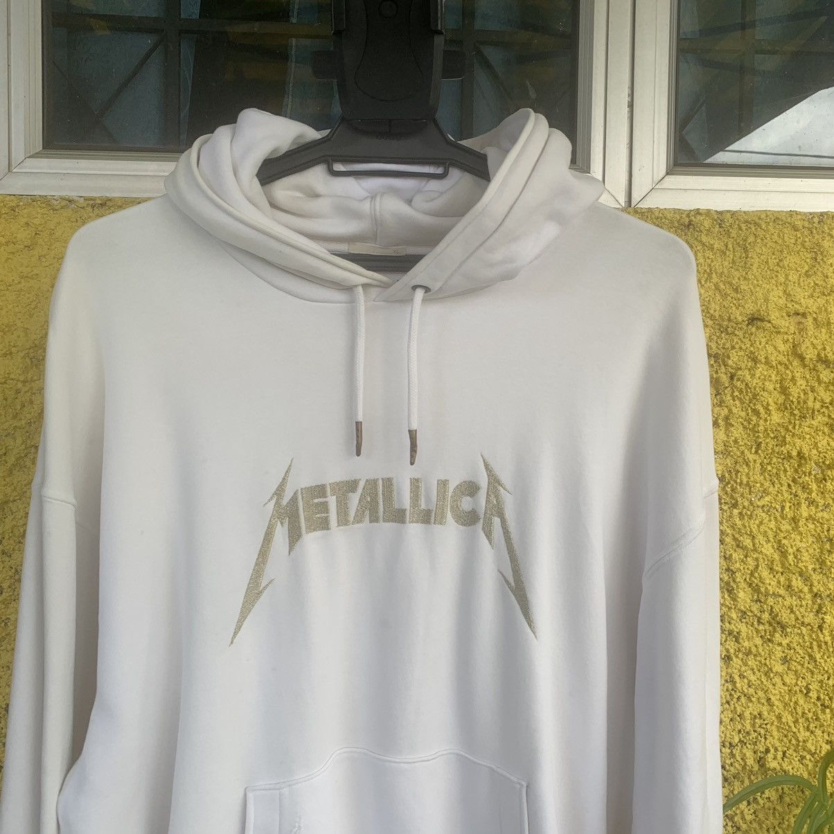 Band Tees × Metallica Metallica spell out embroidery hoodie Size US XL / EU 56 / 4 - 2 Thumbnail