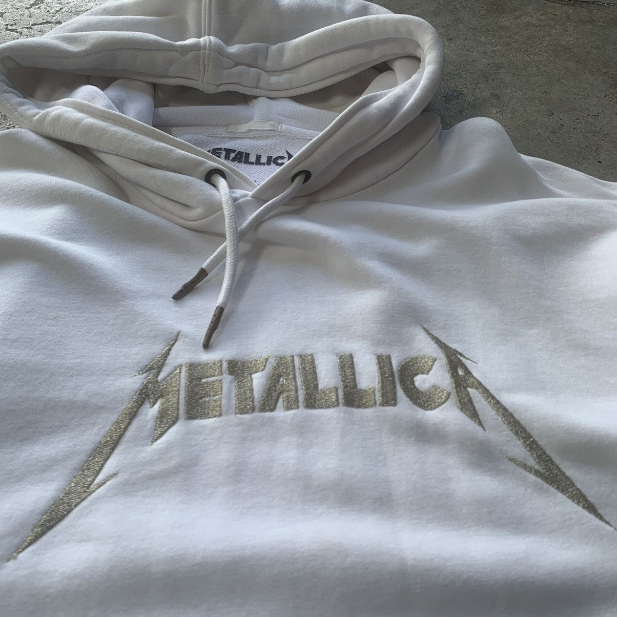 Band Tees × Metallica Metallica spell out embroidery hoodie Size US XL / EU 56 / 4 - 7 Thumbnail