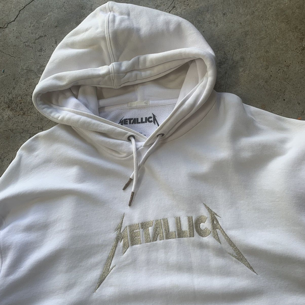 Band Tees × Metallica Metallica spell out embroidery hoodie Size US XL / EU 56 / 4 - 5 Thumbnail