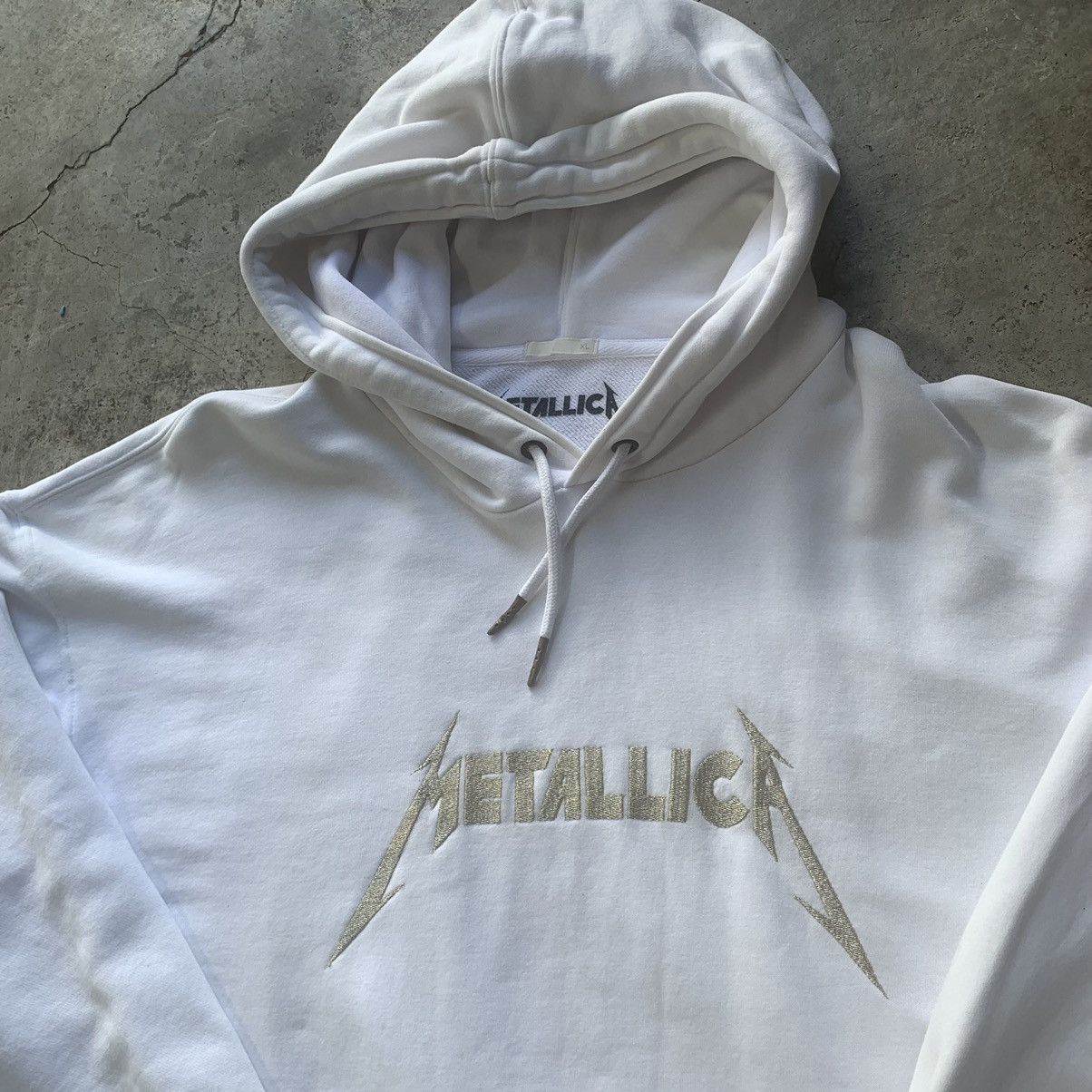 Band Tees × Metallica Metallica spell out embroidery hoodie Size US XL / EU 56 / 4 - 9 Thumbnail