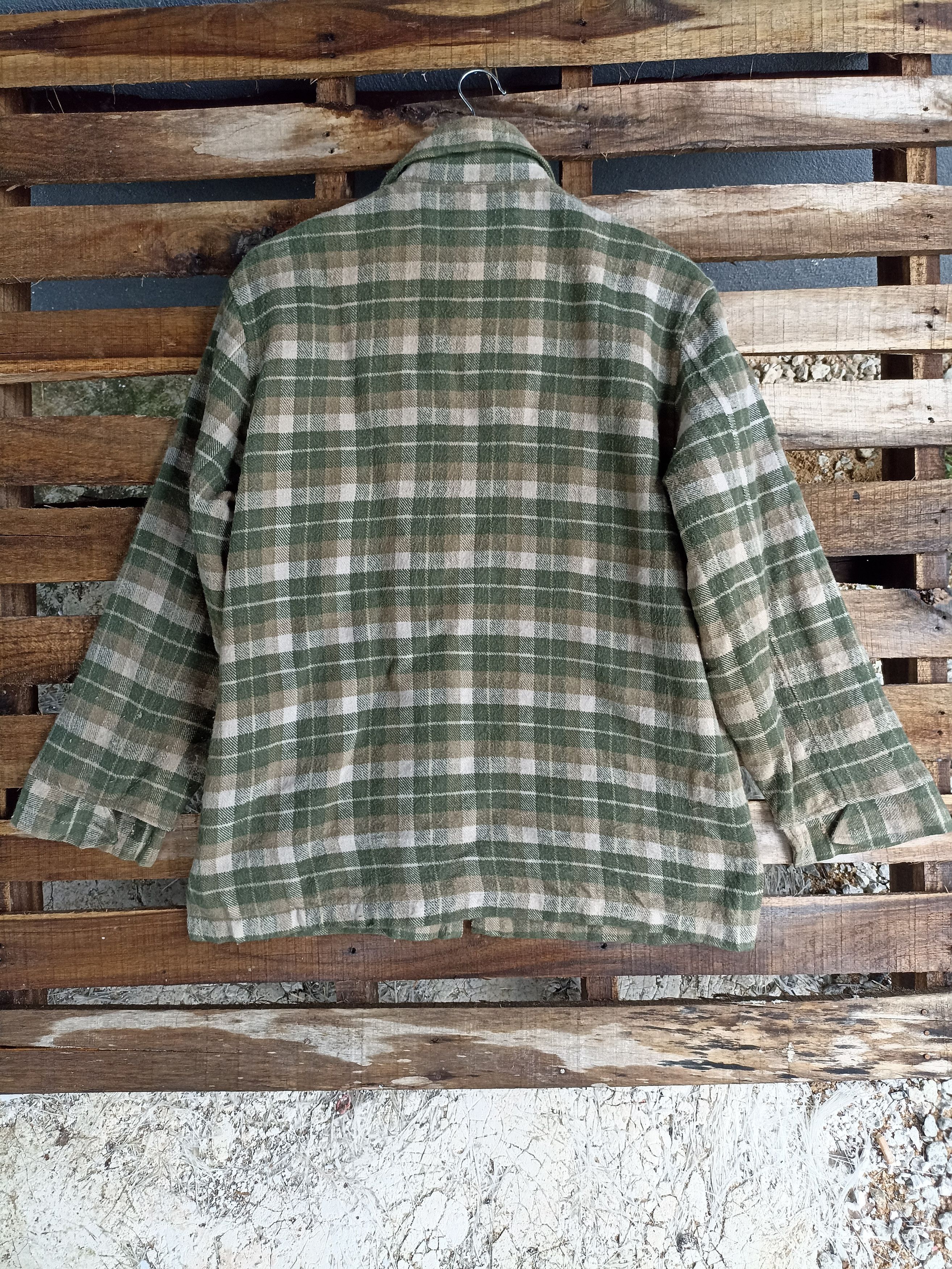 Flannel × Japanese Brand × Vintage Vintage Garam Deputant Plaid Tartan Flannel Jacket Size US M / EU 48-50 / 2 - 6 Thumbnail