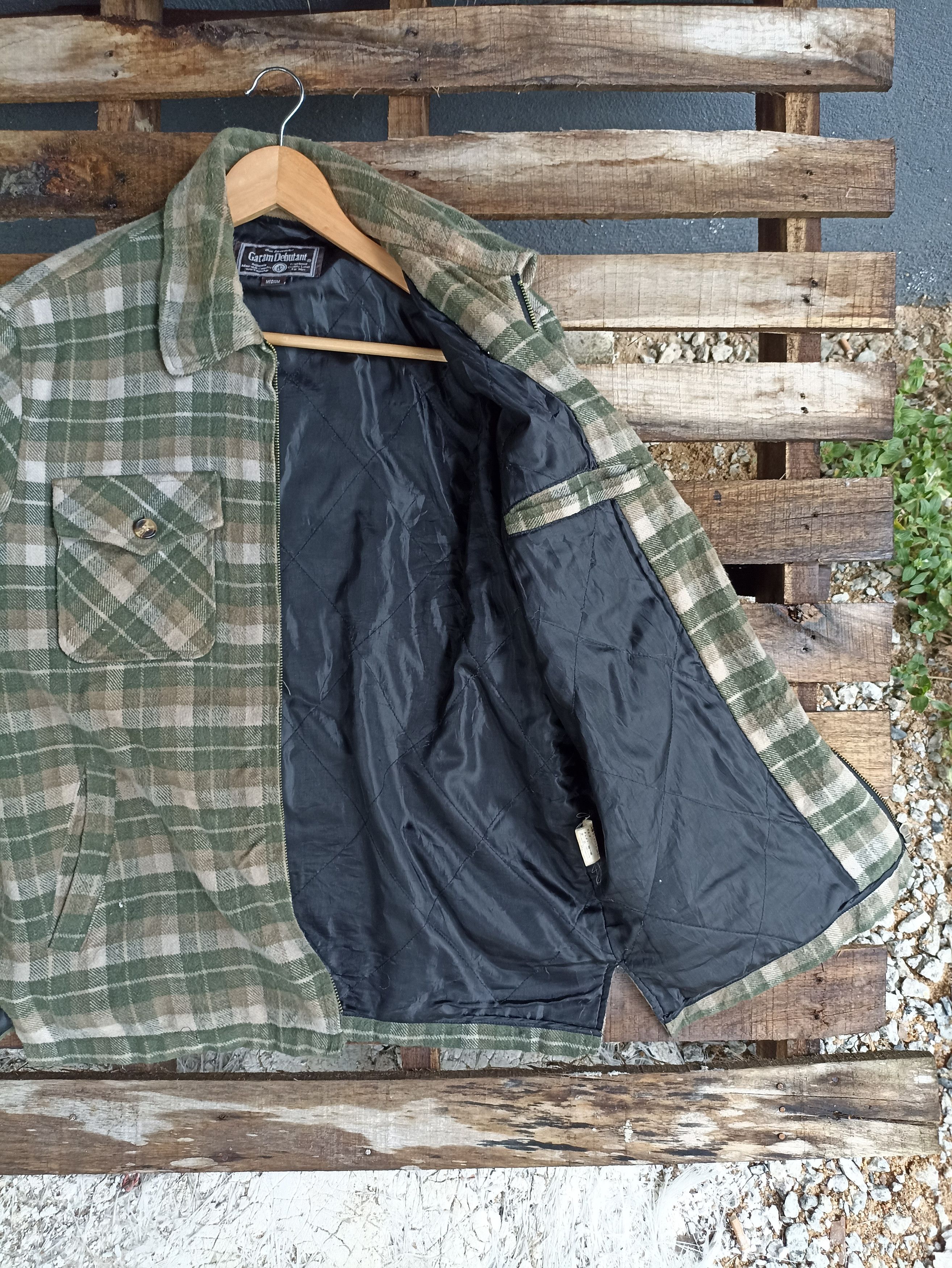 Flannel × Japanese Brand × Vintage Vintage Garam Deputant Plaid Tartan Flannel Jacket Size US M / EU 48-50 / 2 - 5 Thumbnail