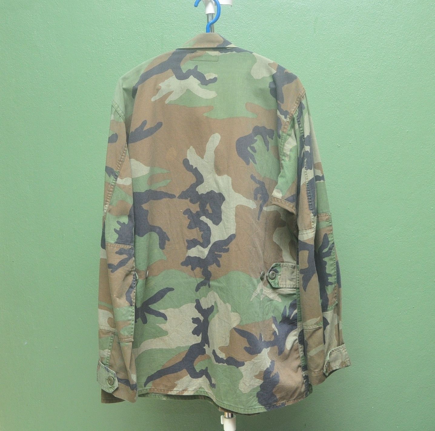 Alpha Industries × Japanese Brand Vintage Army Military Sweater Jacket Tavis Scott Style Size US L / EU 52-54 / 3 - 2 Thumbnail