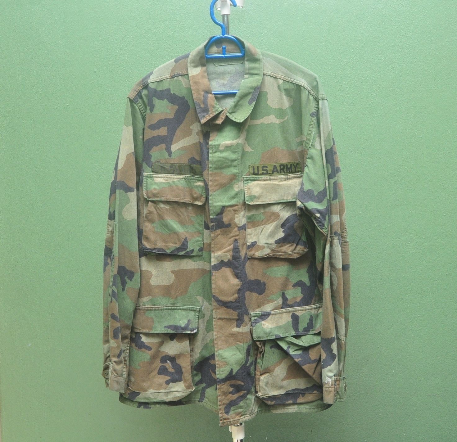 Alpha Industries × Japanese Brand Vintage Army Military Sweater Jacket Tavis Scott Style Size US L / EU 52-54 / 3 - 1 Thumbnail