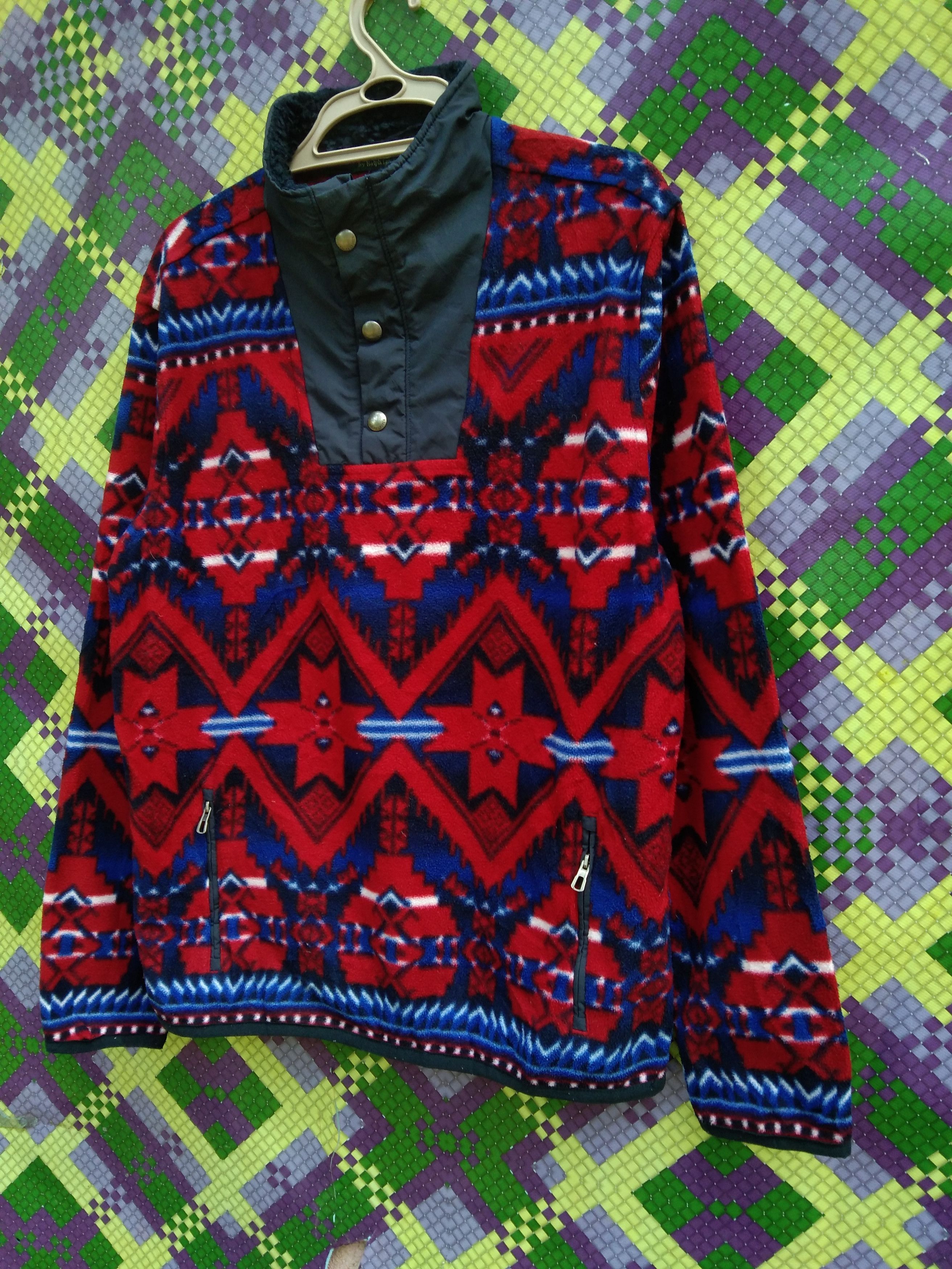 Polo Ralph Lauren POLO RALPH LAUREN BEACON 2 AZTEC PRINT FLEECE Size US S / EU 44-46 / 1 - 2 Thumbnail