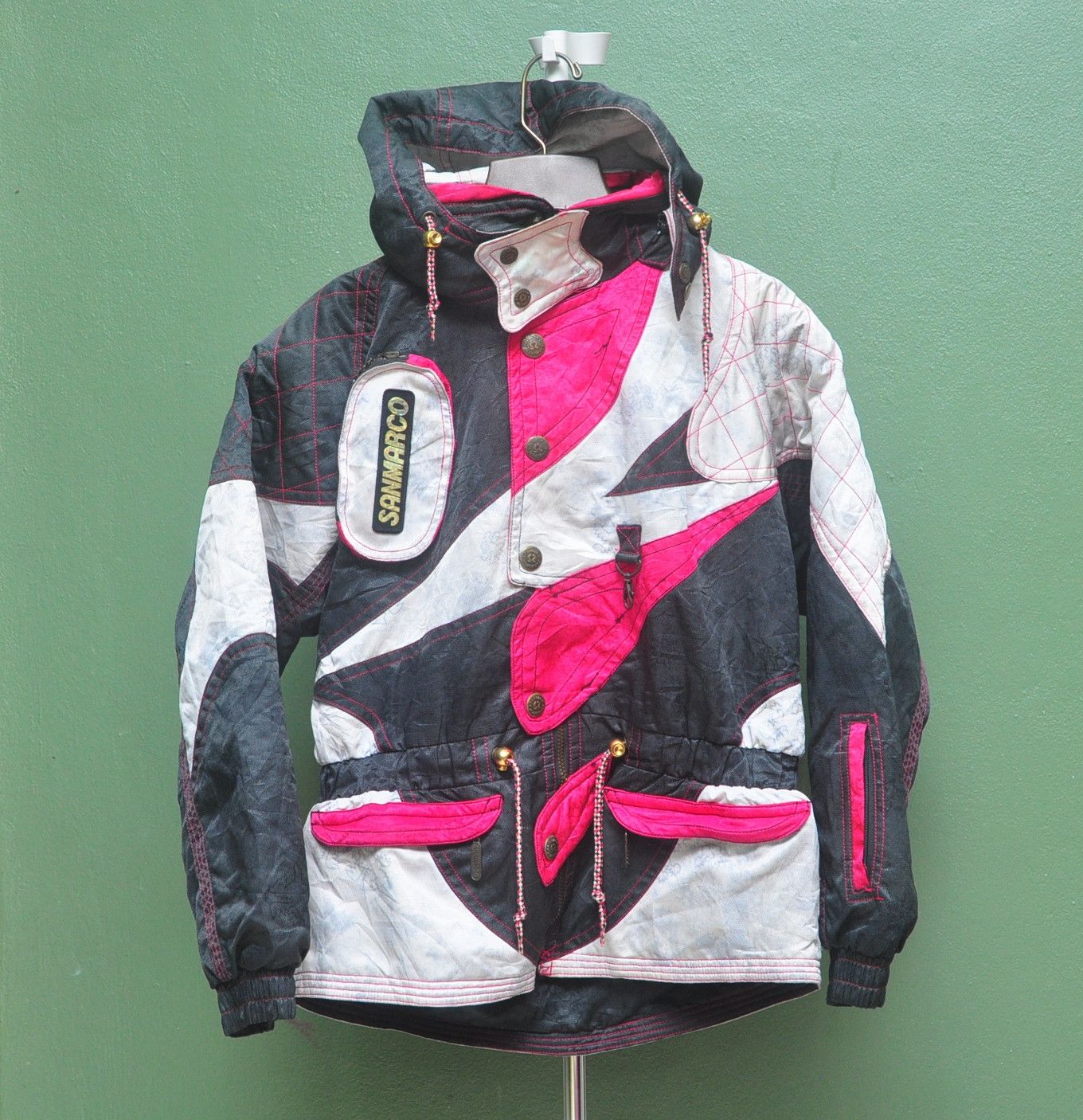image of Ski Sanmarco Italy Japanese Tokyo Fashion Multicolour Jacket, Men's (Size Large)
