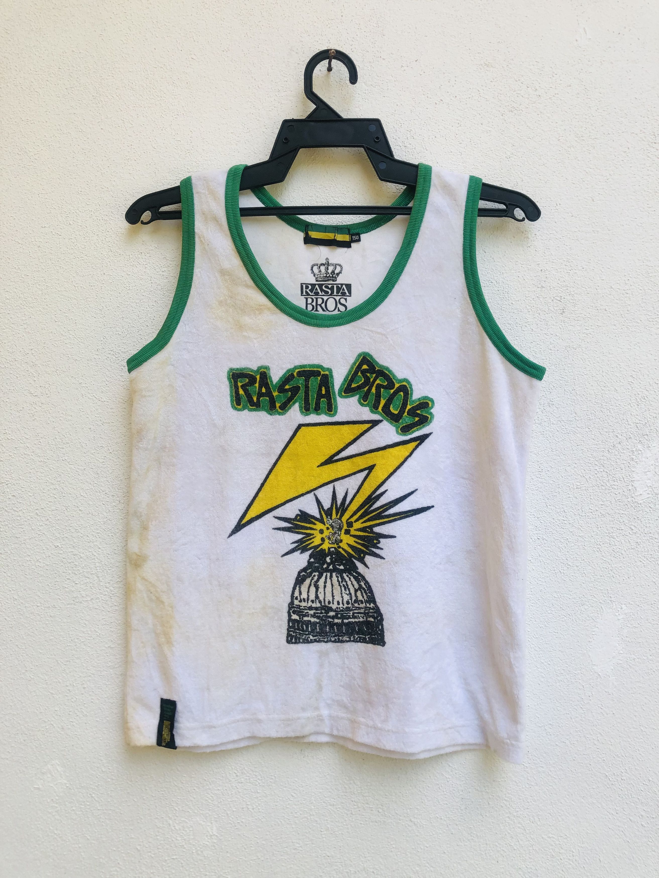 Bob Marley × Japanese Brand Rasta Bros Reggae Bob Marley Fashion Style Size US S / EU 44-46 / 1 - 1 Thumbnail