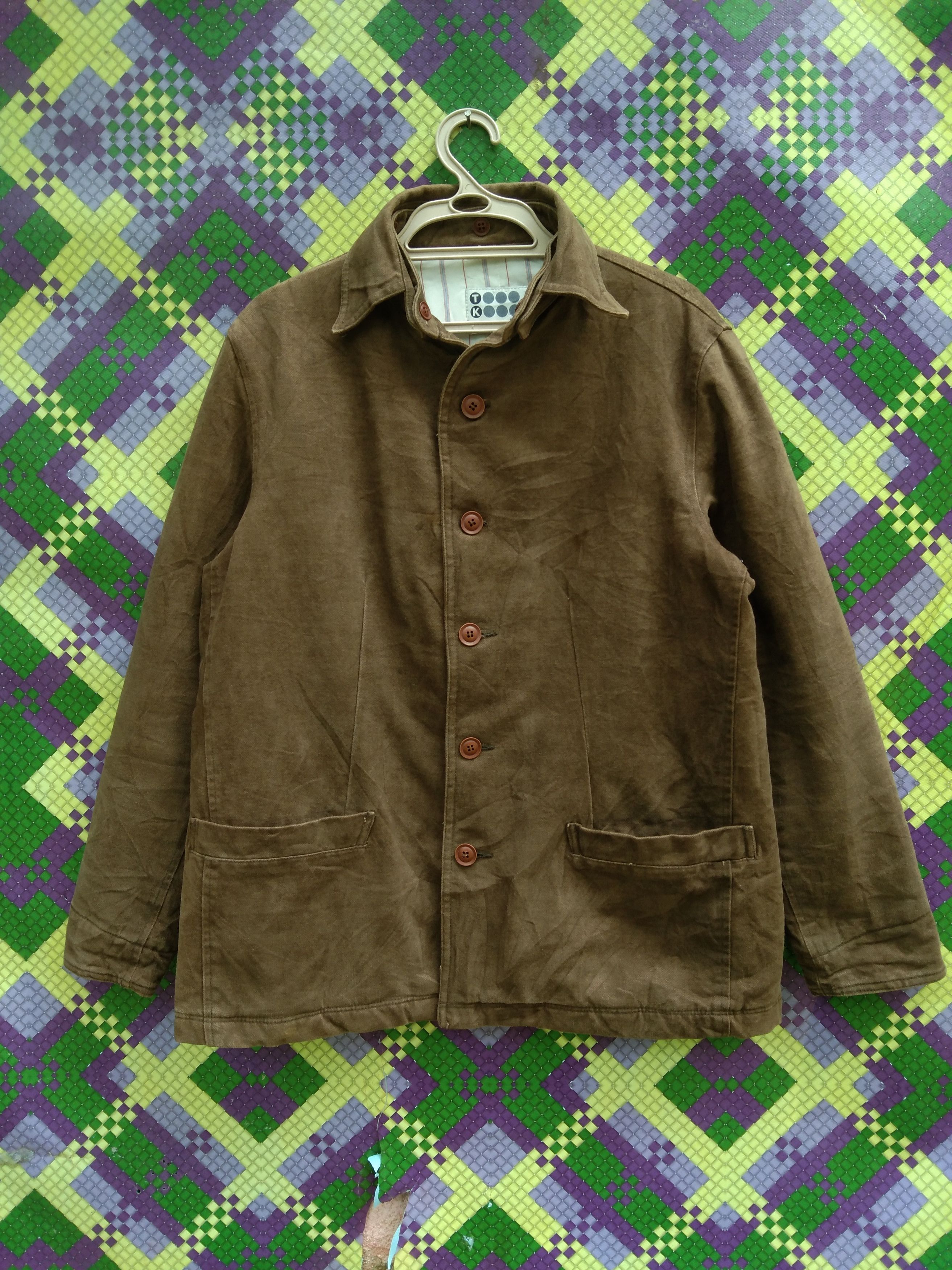 TAKEO KIKUCHI MEN'S CHORE JACKET