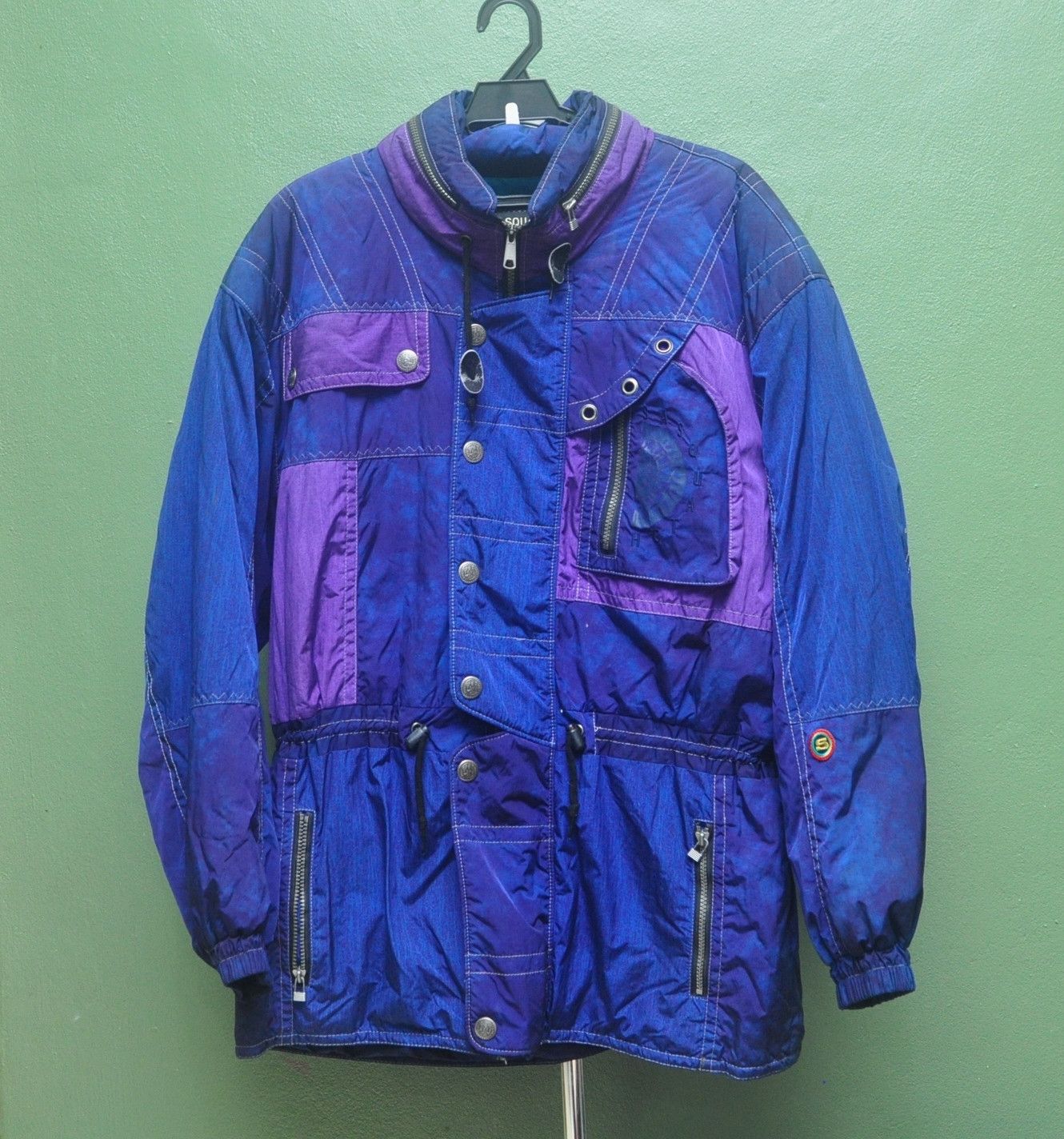 Designer × Japanese Brand Vintage Sasquatch Made In Japan Multicolour Jacket Size US L / EU 52-54 / 3 - 1 Thumbnail