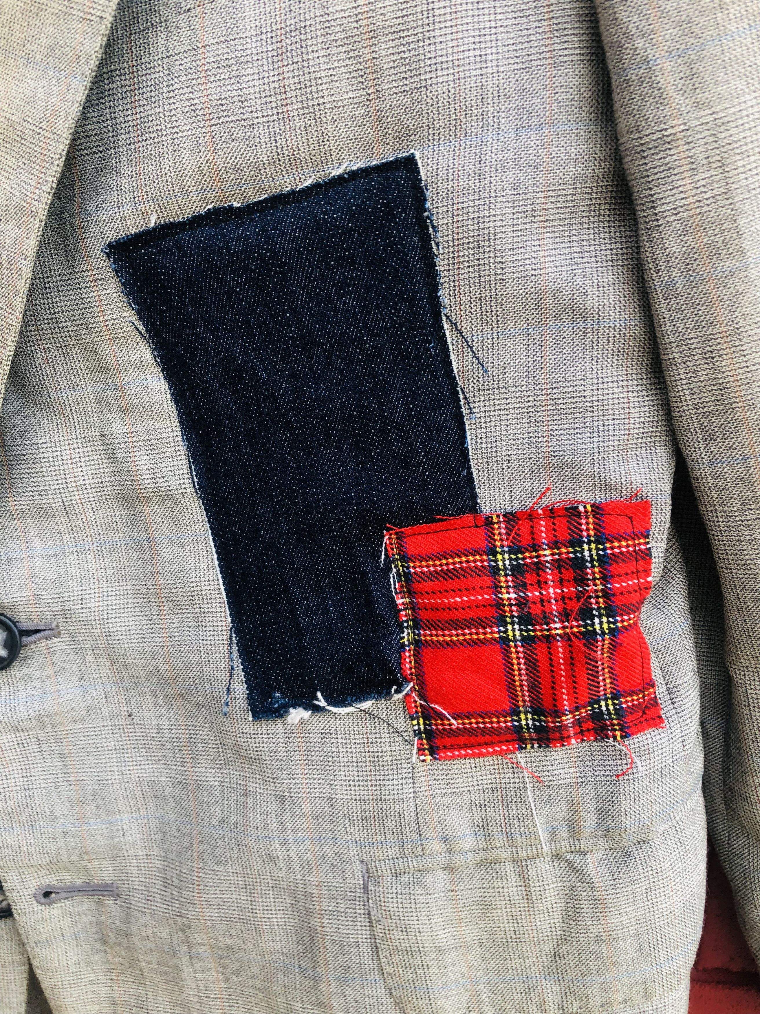 Burberry × Japanese Brand Vintage Burberrys Distressed Custom Travis Scott Style Size US M / EU 48-50 / 2 - 4 Thumbnail