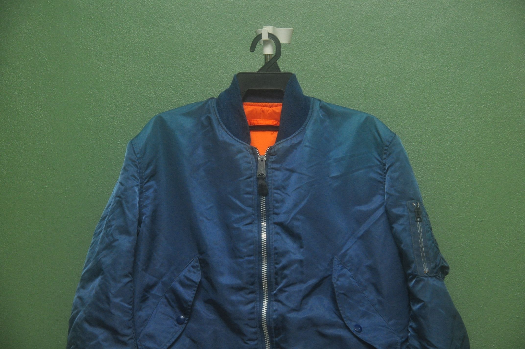Japanese Brand Vintage M-1 Bomber Jacket Japanese Designer Fashion Style Size US L / EU 52-54 / 3 - 3 Thumbnail