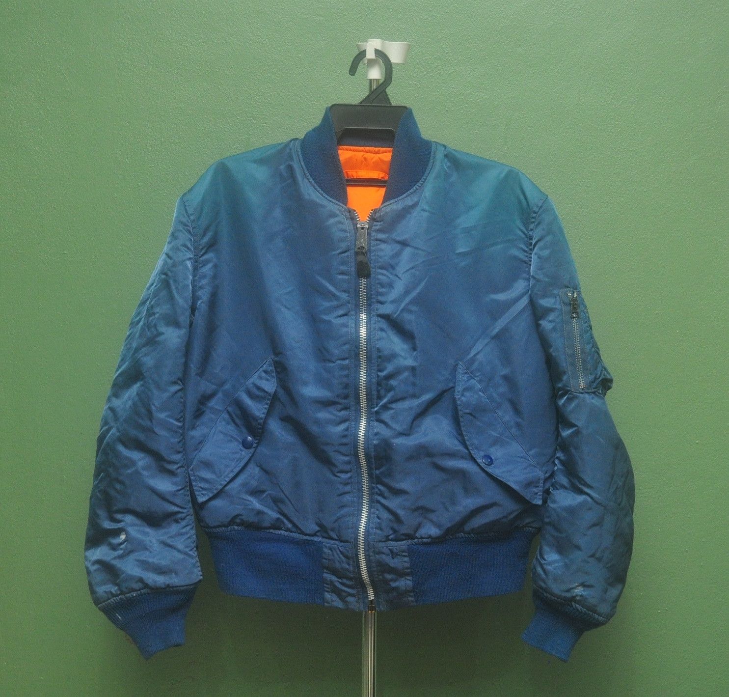 Japanese Brand Vintage M-1 Bomber Jacket Japanese Designer Fashion Style Size US L / EU 52-54 / 3 - 1 Thumbnail
