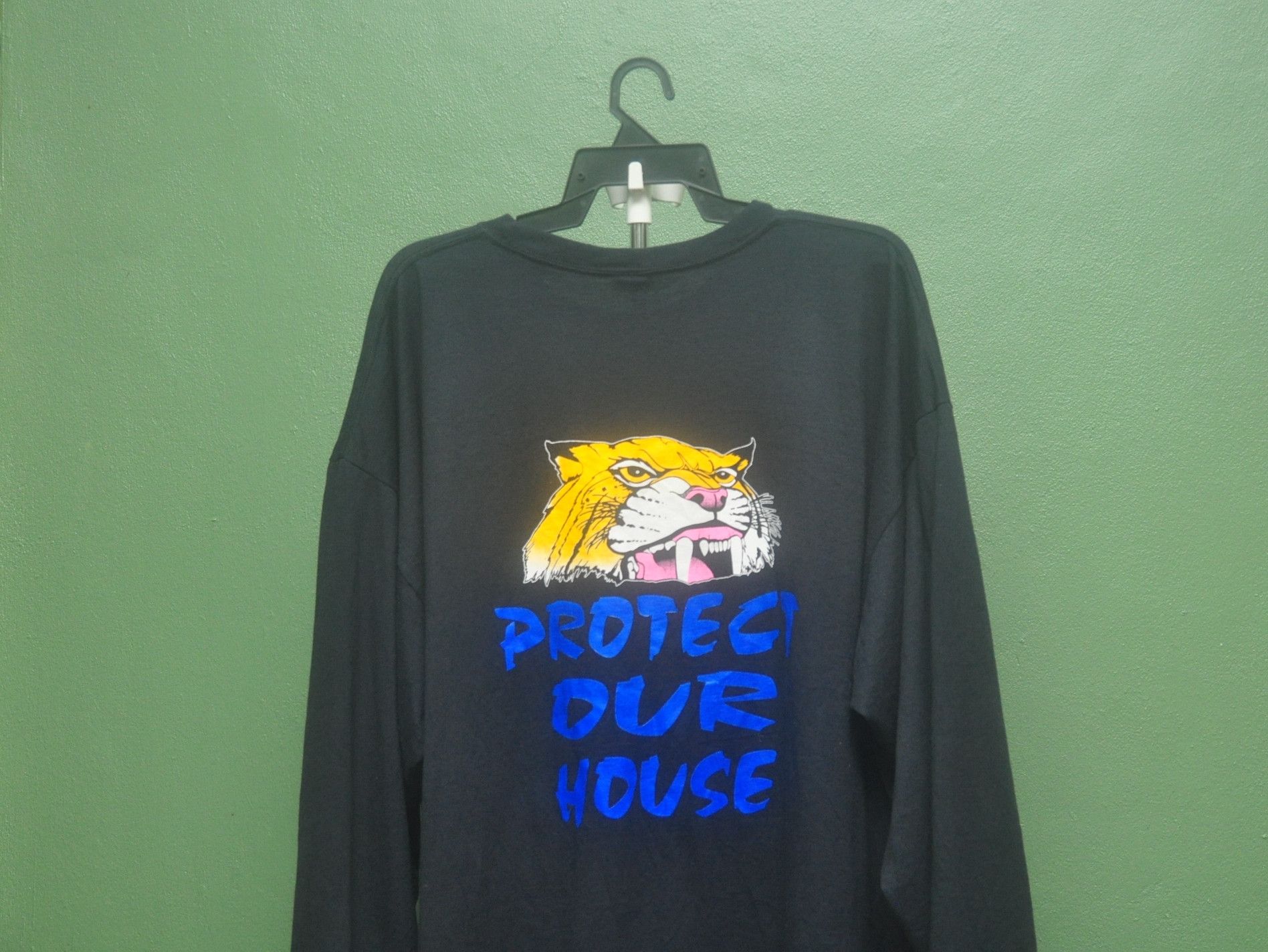 Japanese Brand × NBA × Vintage Vintage Protect Our House Long Sleeve Travis Scott Style Size US XXL / EU 58 / 5 - 3 Thumbnail