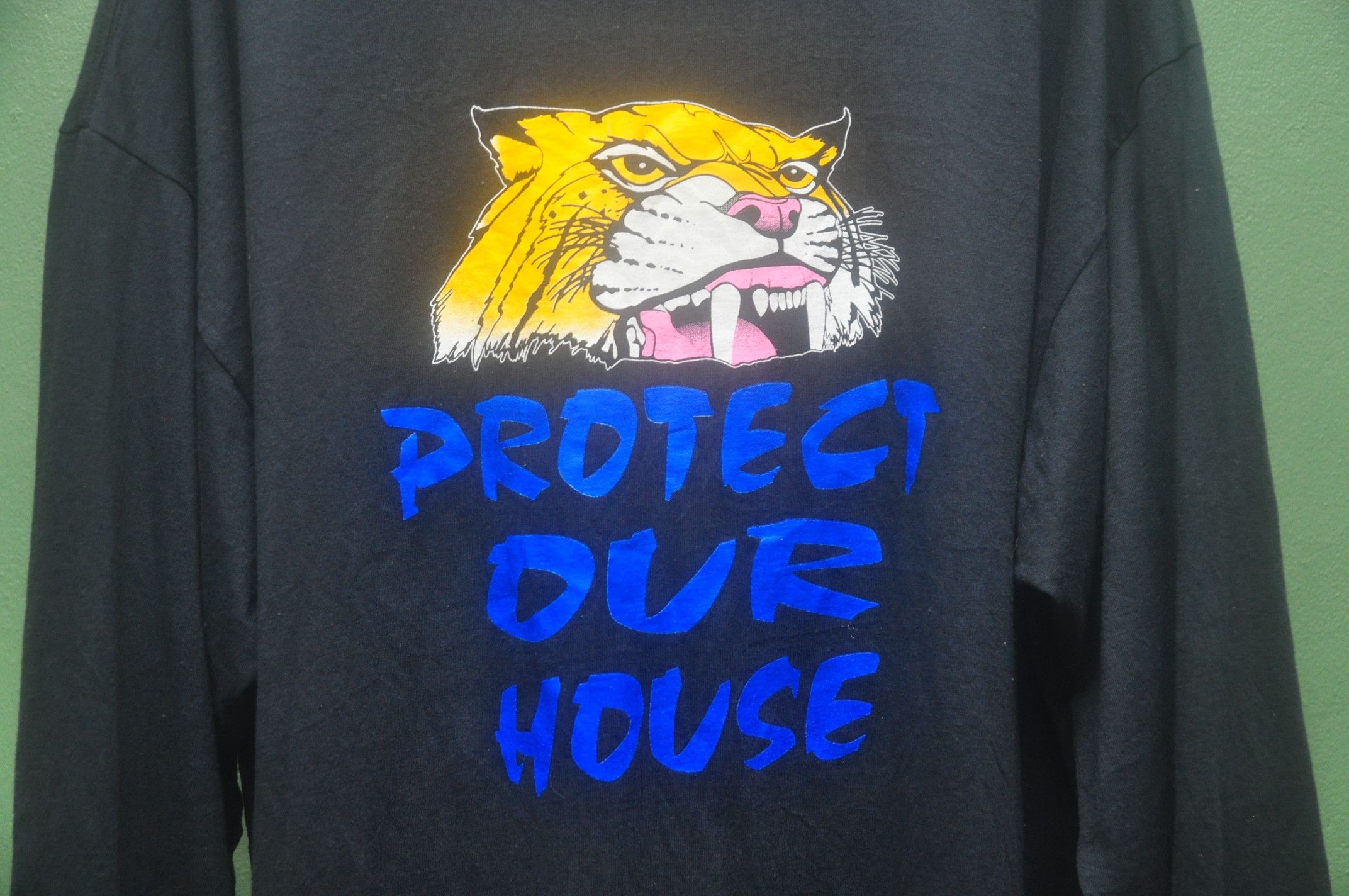 Japanese Brand × NBA × Vintage Vintage Protect Our House Long Sleeve Travis Scott Style Size US XXL / EU 58 / 5 - 5 Thumbnail