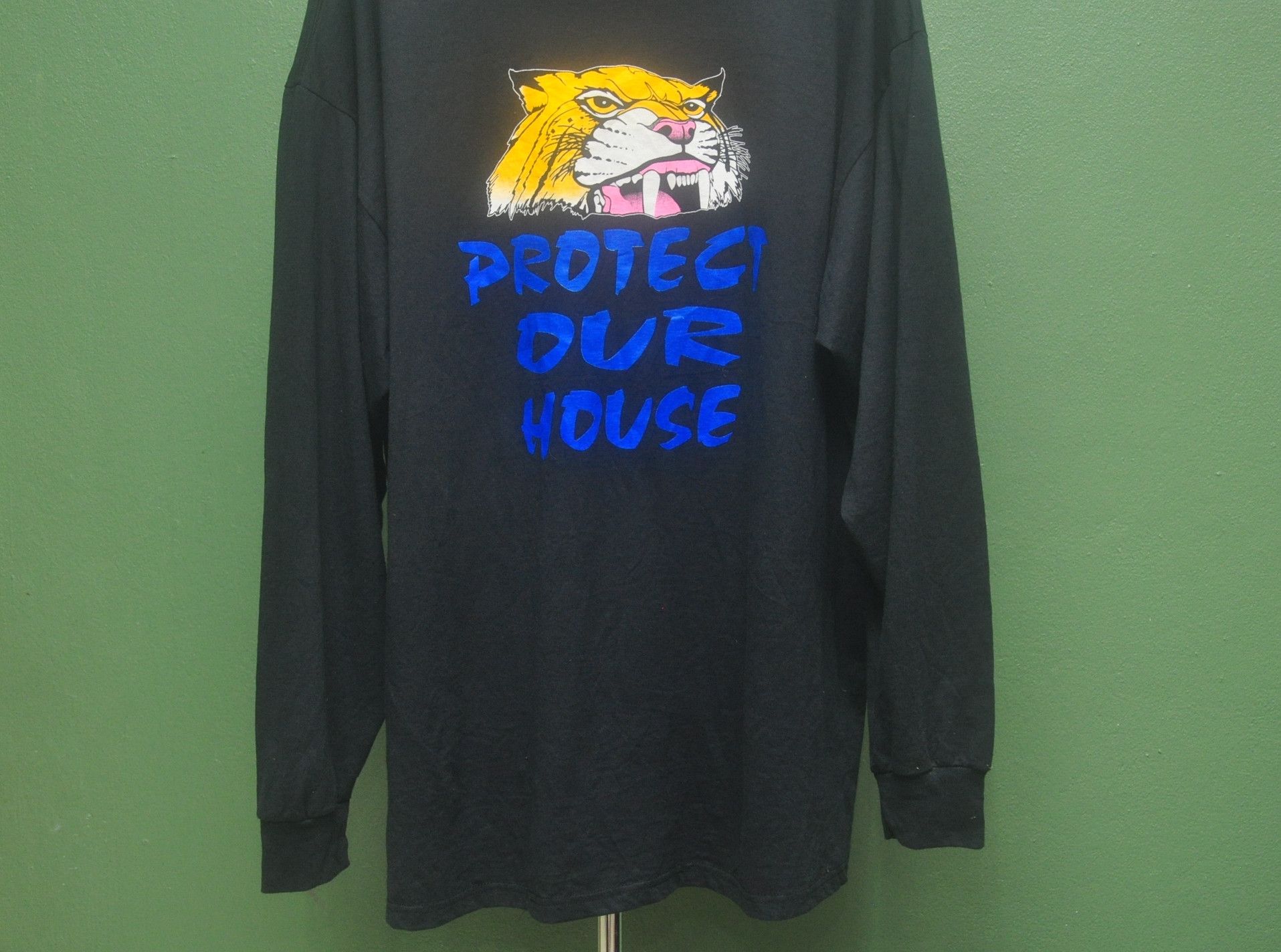 Japanese Brand × NBA × Vintage Vintage Protect Our House Long Sleeve Travis Scott Style Size US XXL / EU 58 / 5 - 4 Thumbnail