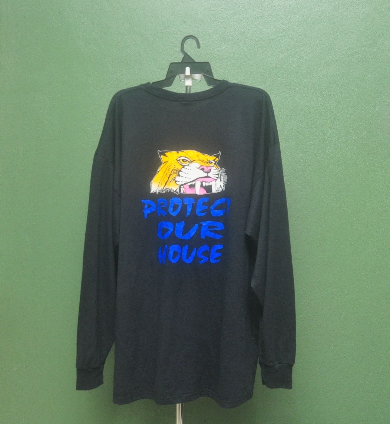 Japanese Brand × NBA × Vintage Vintage Protect Our House Long Sleeve Travis Scott Style Size US XXL / EU 58 / 5 - 1 Thumbnail