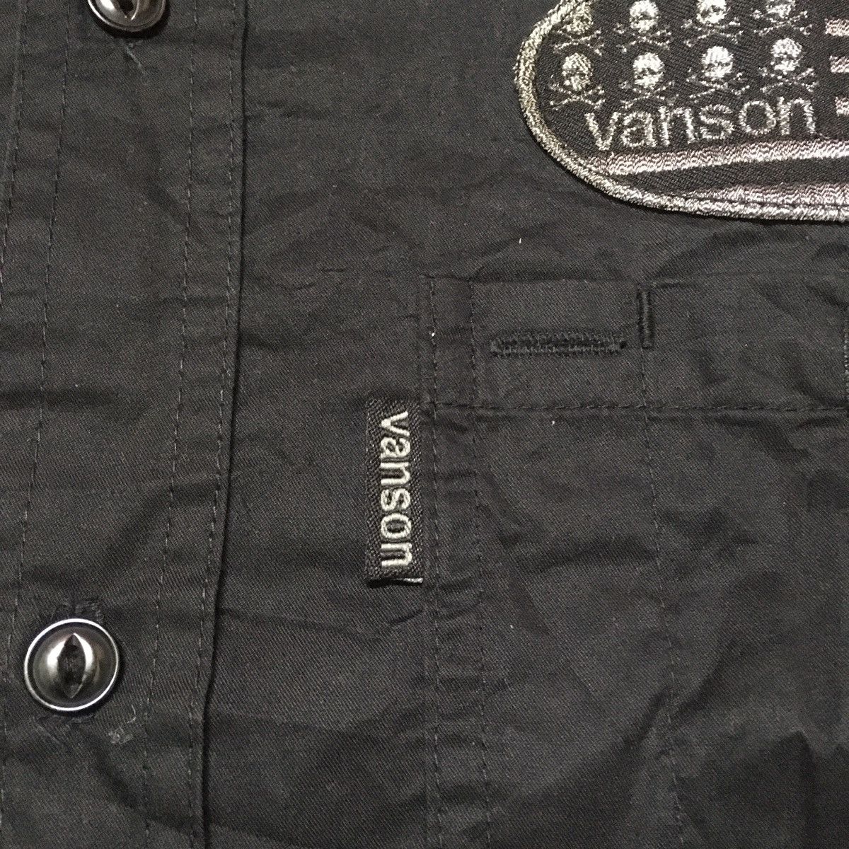 Vanson Leathers Vanson Leathers Big Skull Logo Embroidered Size US M / EU 48-50 / 2 - 3 Thumbnail