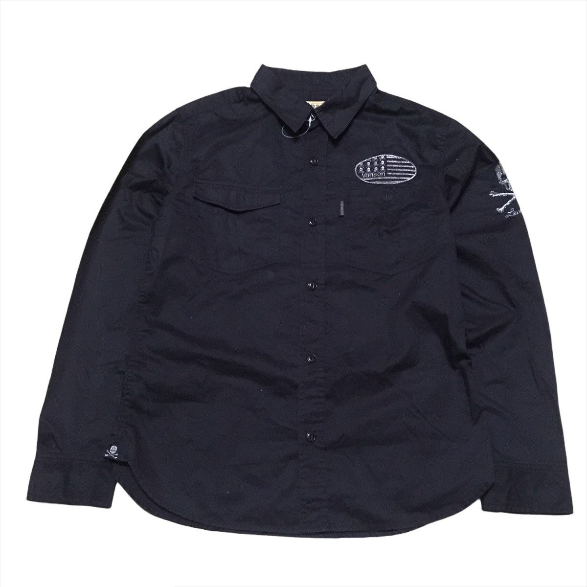 Vanson Leathers Vanson Leathers Big Skull Logo Embroidered Size US M / EU 48-50 / 2 - 2 Thumbnail