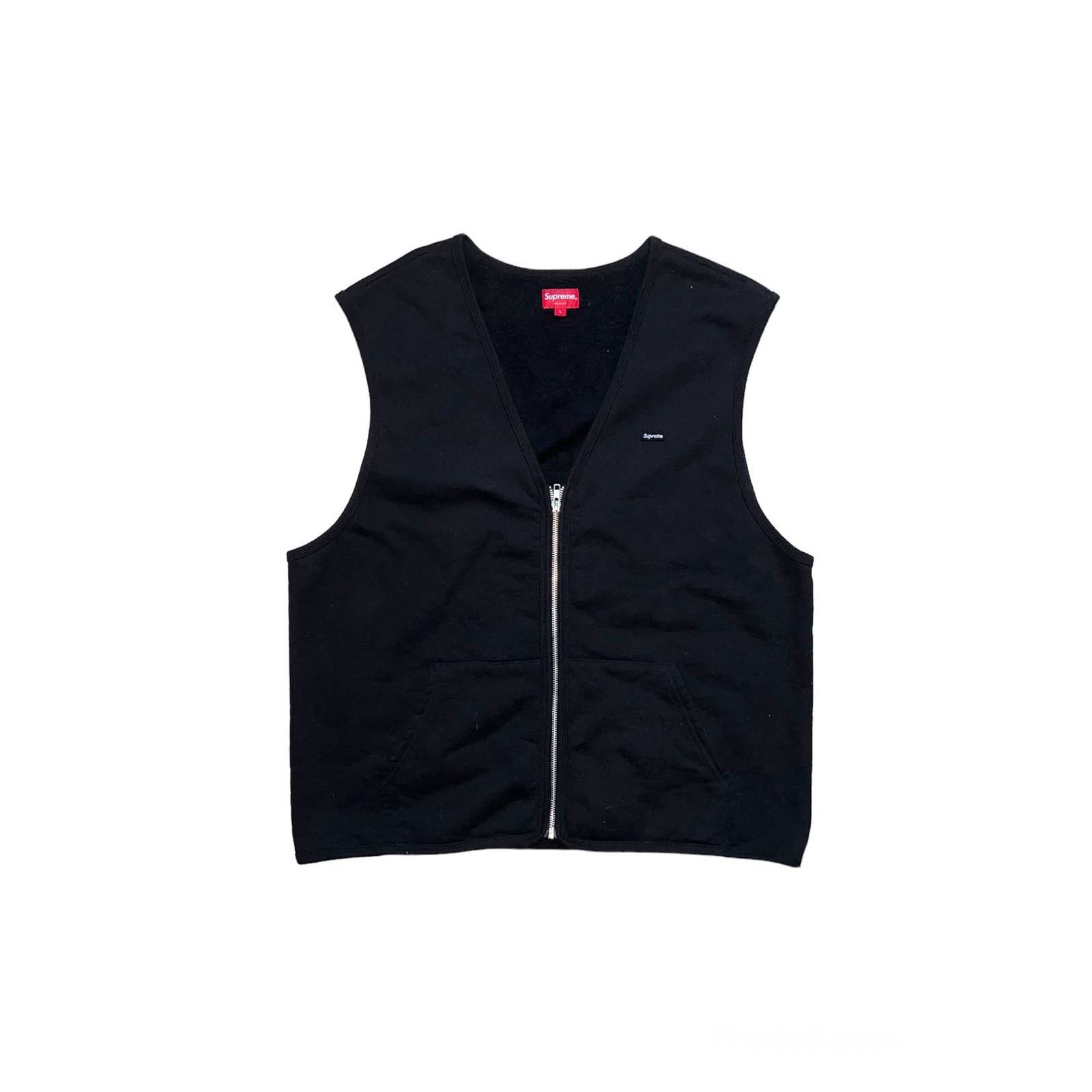 Supreme Supreme Small Box Logo Zip Up Vest | Grailed