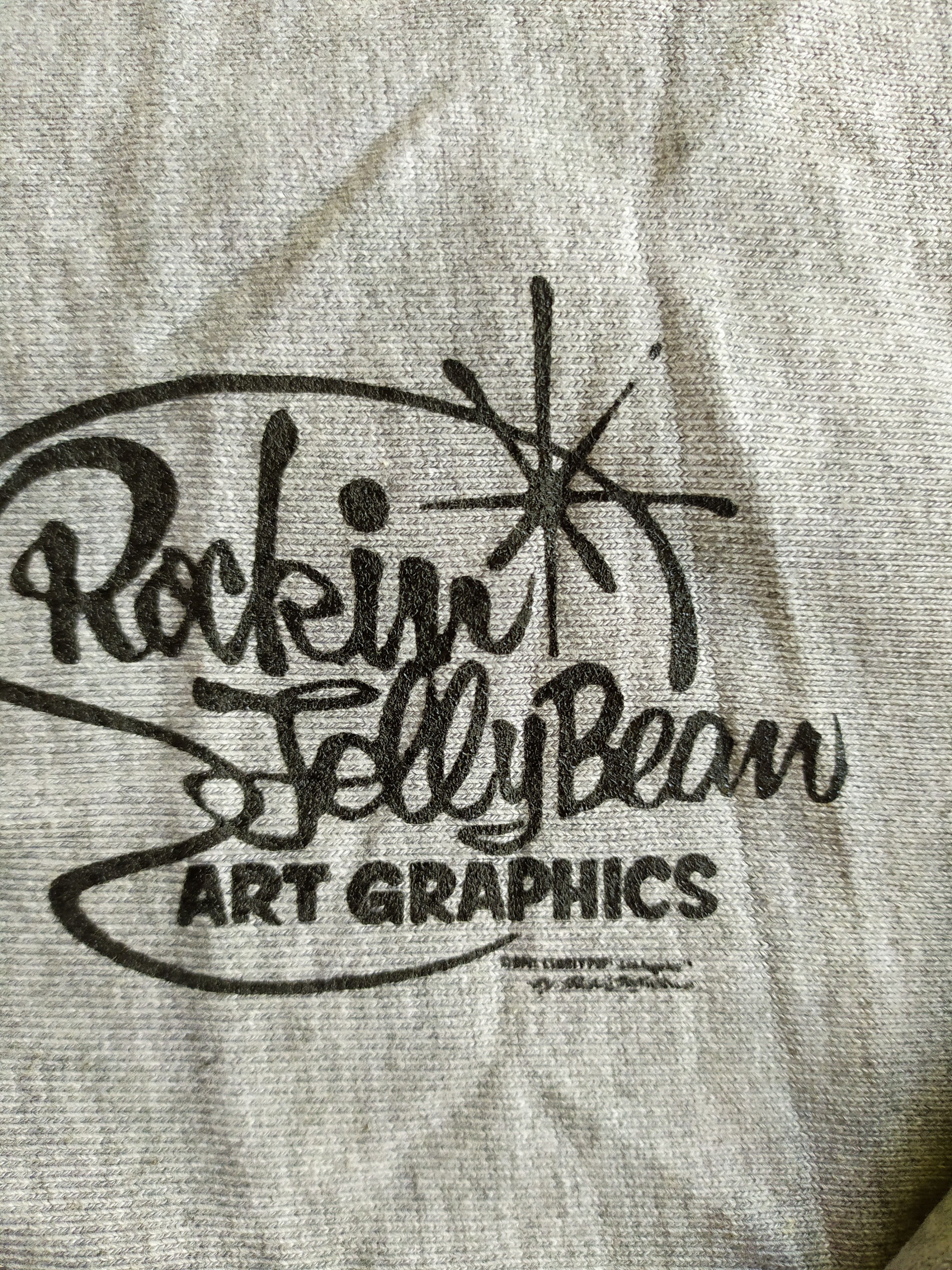 Vintage Rockin jelly bean erosty pop art hoodie Size US M / EU 48-50 / 2 - 4 Thumbnail