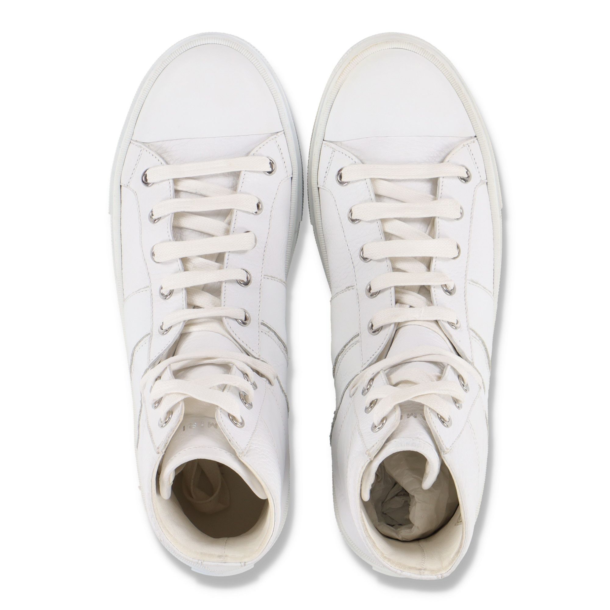 Amiri White Sunset Hi-Top Trainers Size US 9 / EU 42 - 3 Thumbnail