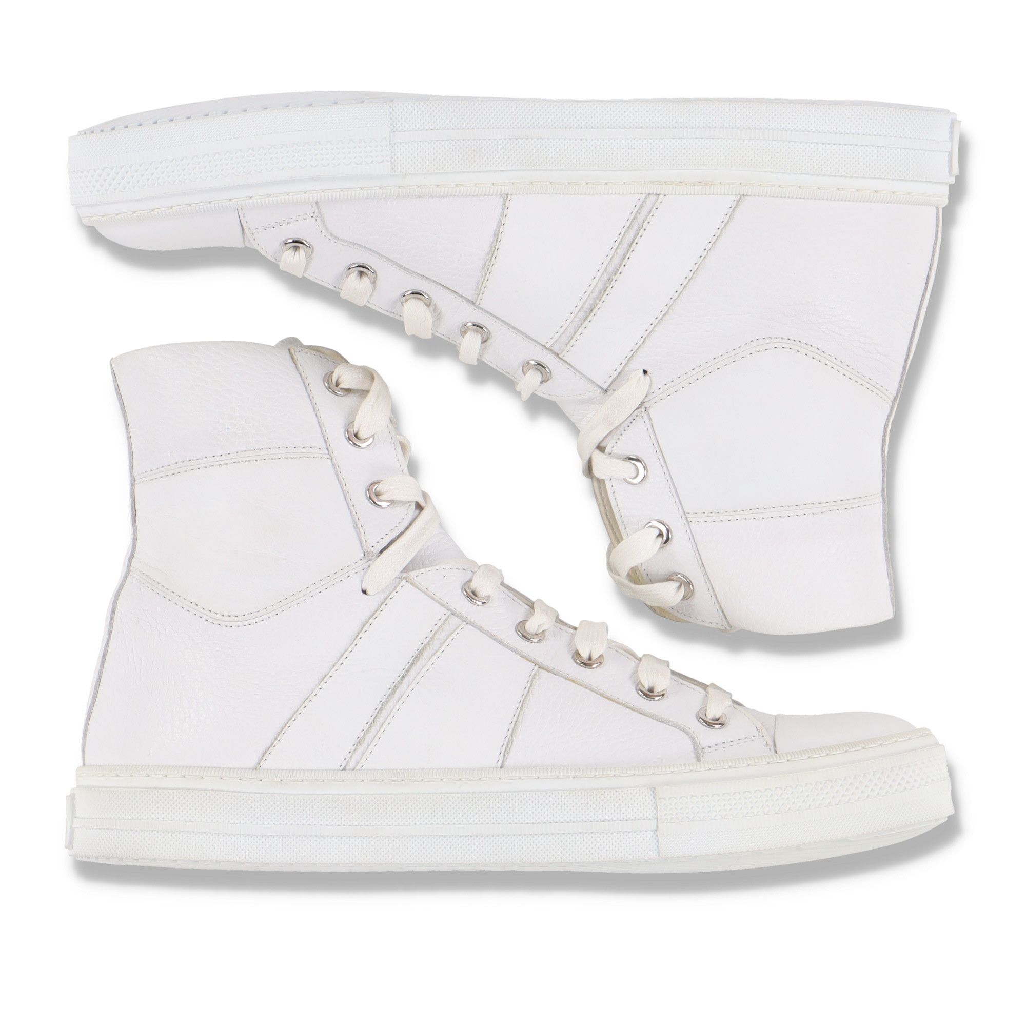 Amiri White Sunset Hi-Top Trainers Size US 9 / EU 42 - 2 Thumbnail