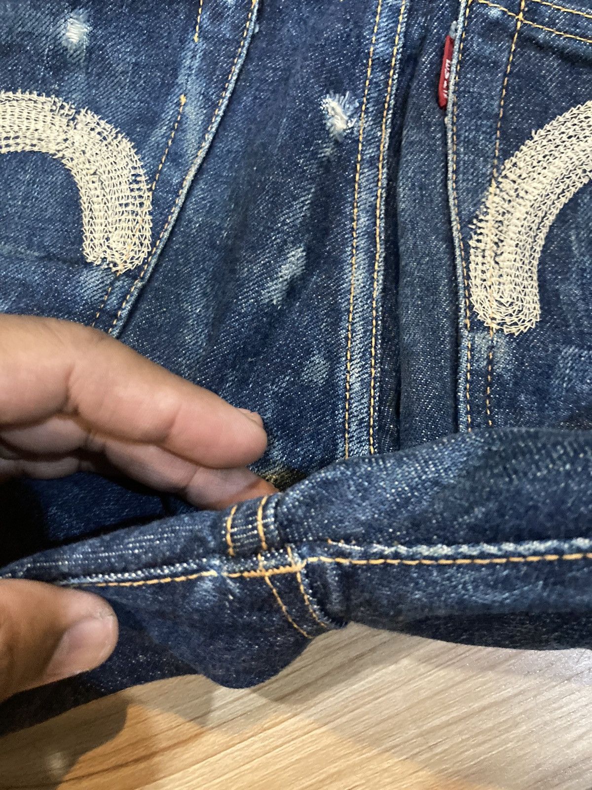 Evisu × Japanese Brand × Vintage Vintage rare evis jeans no 2 special Size US 32 / EU 48 - 22 Thumbnail