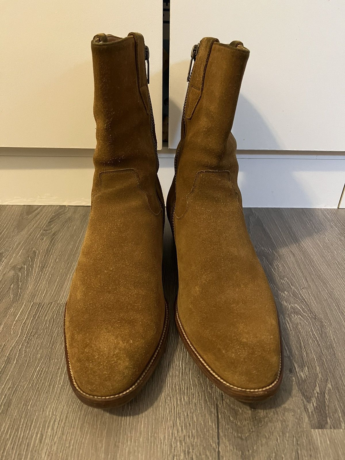 Saint Laurent Paris AW13 Ochre Cowboy (42) Size US 9 / EU 42 - 2 Thumbnail