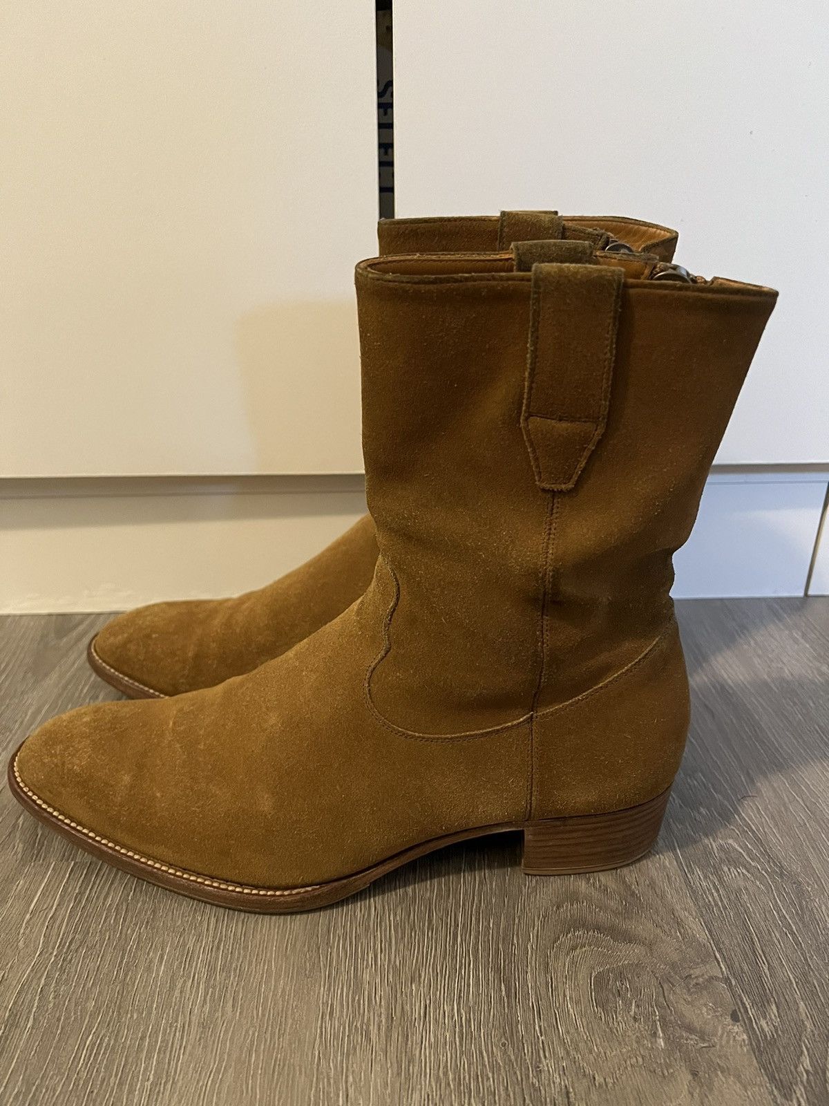 Saint Laurent Paris AW13 Ochre Cowboy (42) Size US 9 / EU 42 - 3 Thumbnail
