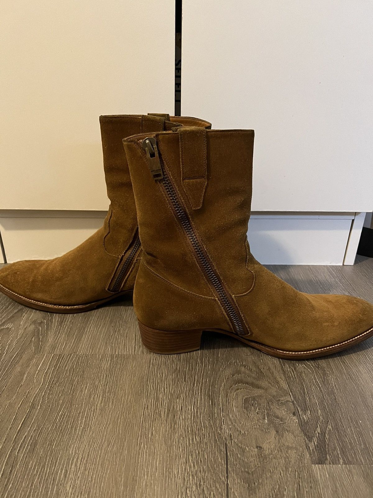 Saint Laurent Paris AW13 Ochre Cowboy (42) Size US 9 / EU 42 - 6 Thumbnail