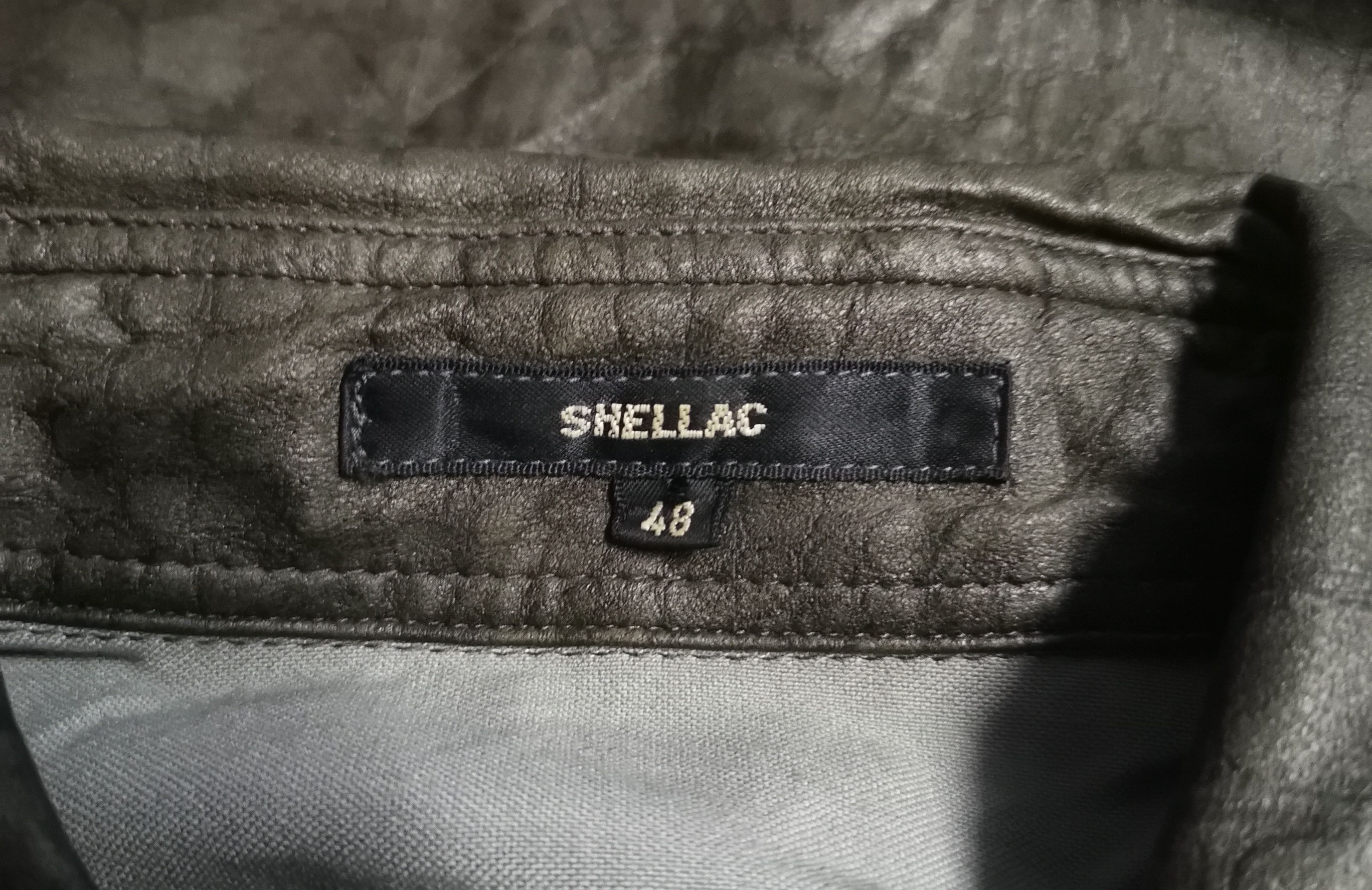 Shellac × Vintage 💥RARE💥Vintage Button Ups Shirt Snakeskin Design Size US M / EU 48-50 / 2 - 5 Thumbnail