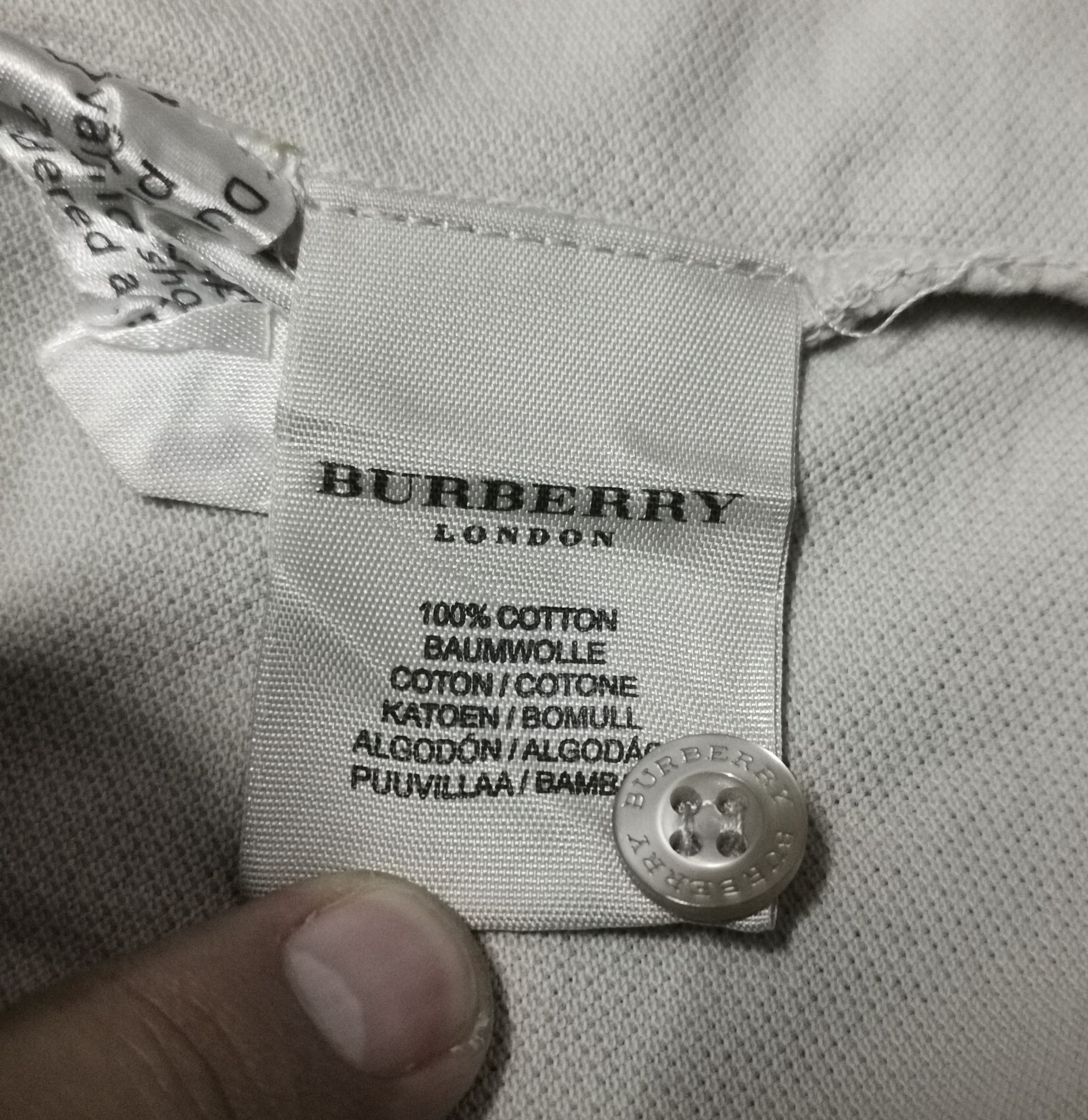 Burberry 💥Best Price💥 Burberry London Slim Fit Button Ups Shirt Size US L / EU 52-54 / 3 - 4 Thumbnail