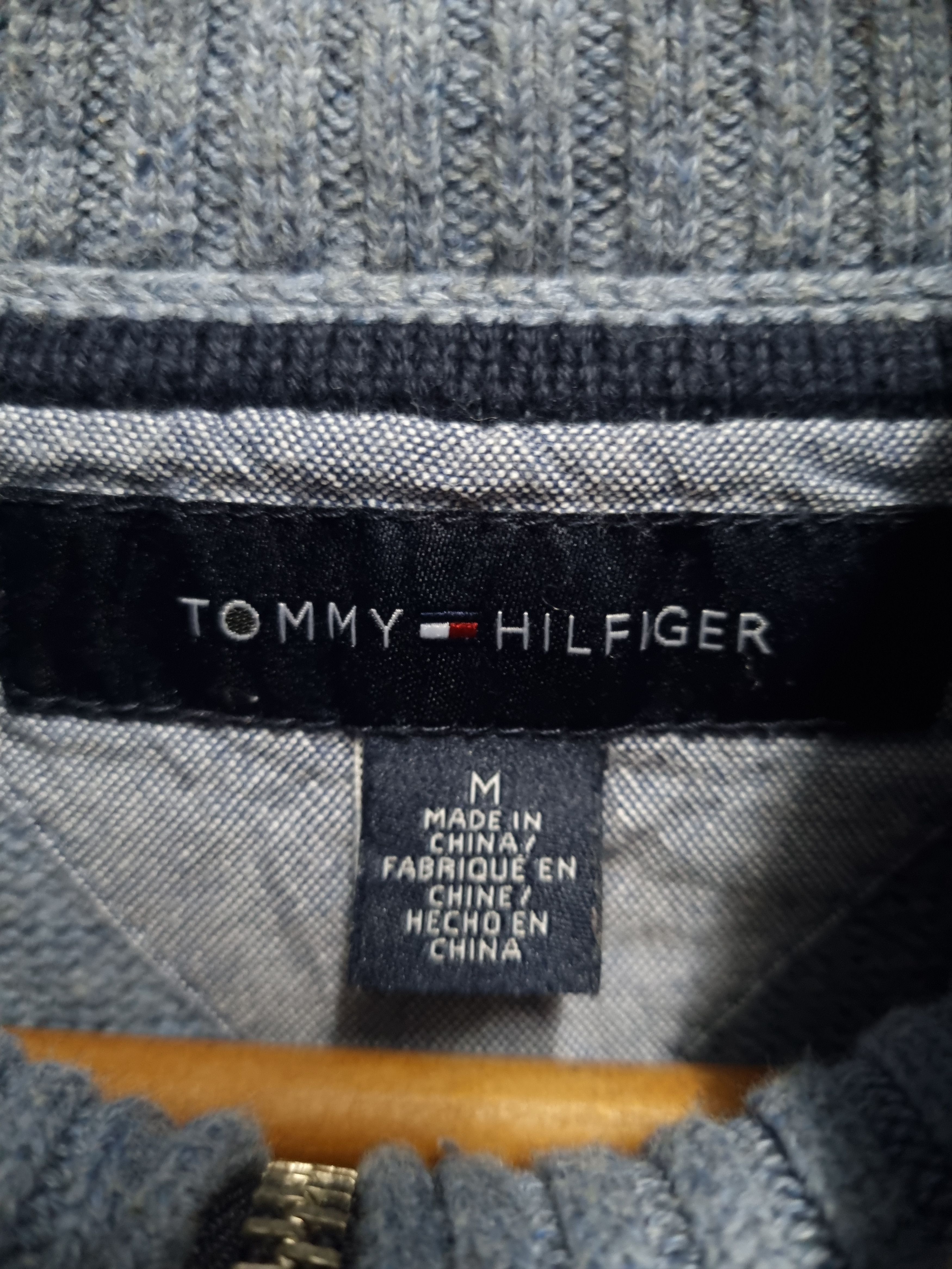 Tommy Hilfiger 🔥CYBER WEEK FIRE SALE🔥Tommy Hilfiger Zipper Knitwear Size US M / EU 48-50 / 2 - 6 Thumbnail