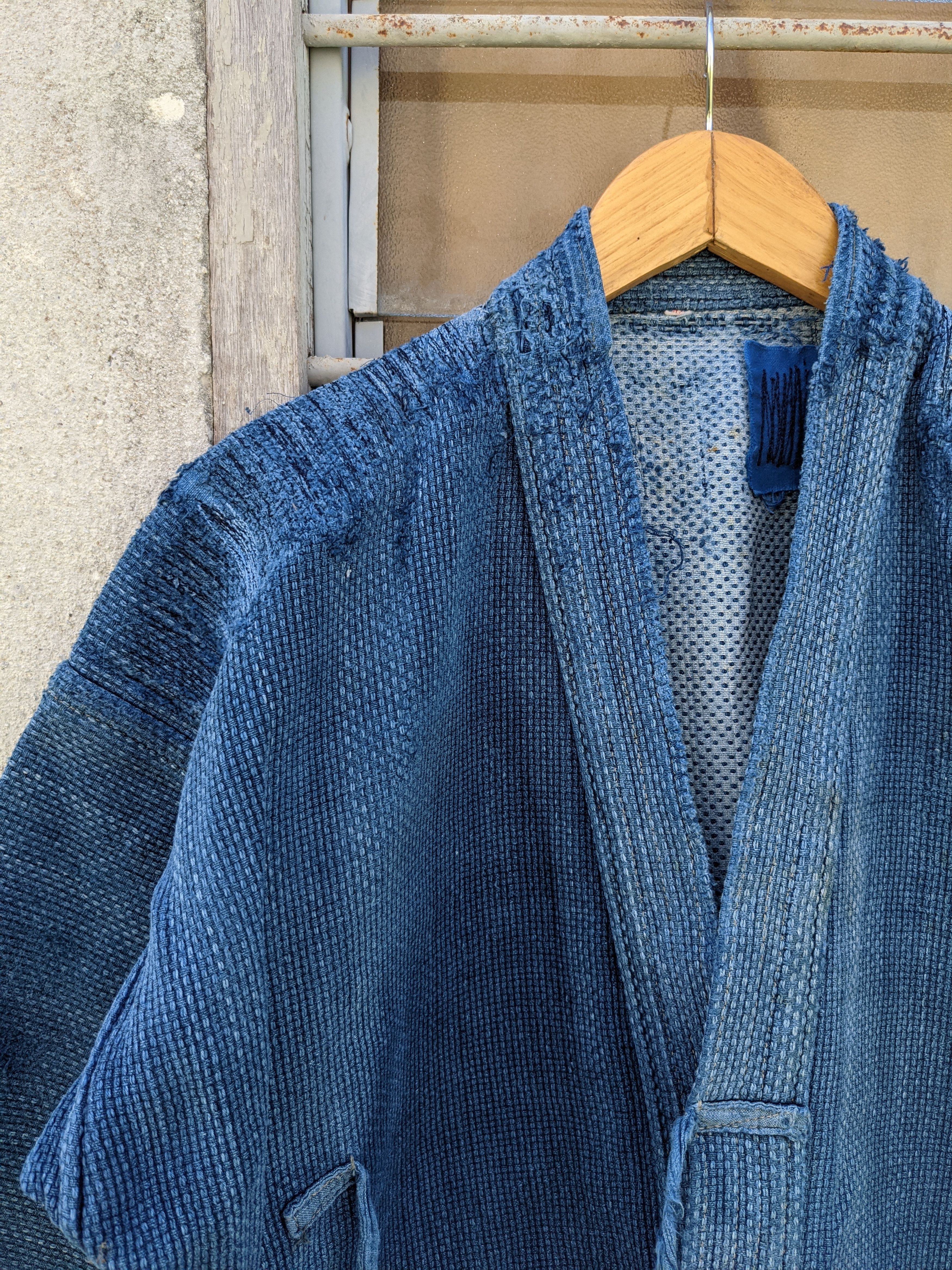 Japanese Brand Vintage Narogi Indigo Kimono Visvim Style Size US L / EU 52-54 / 3 - 6 Thumbnail