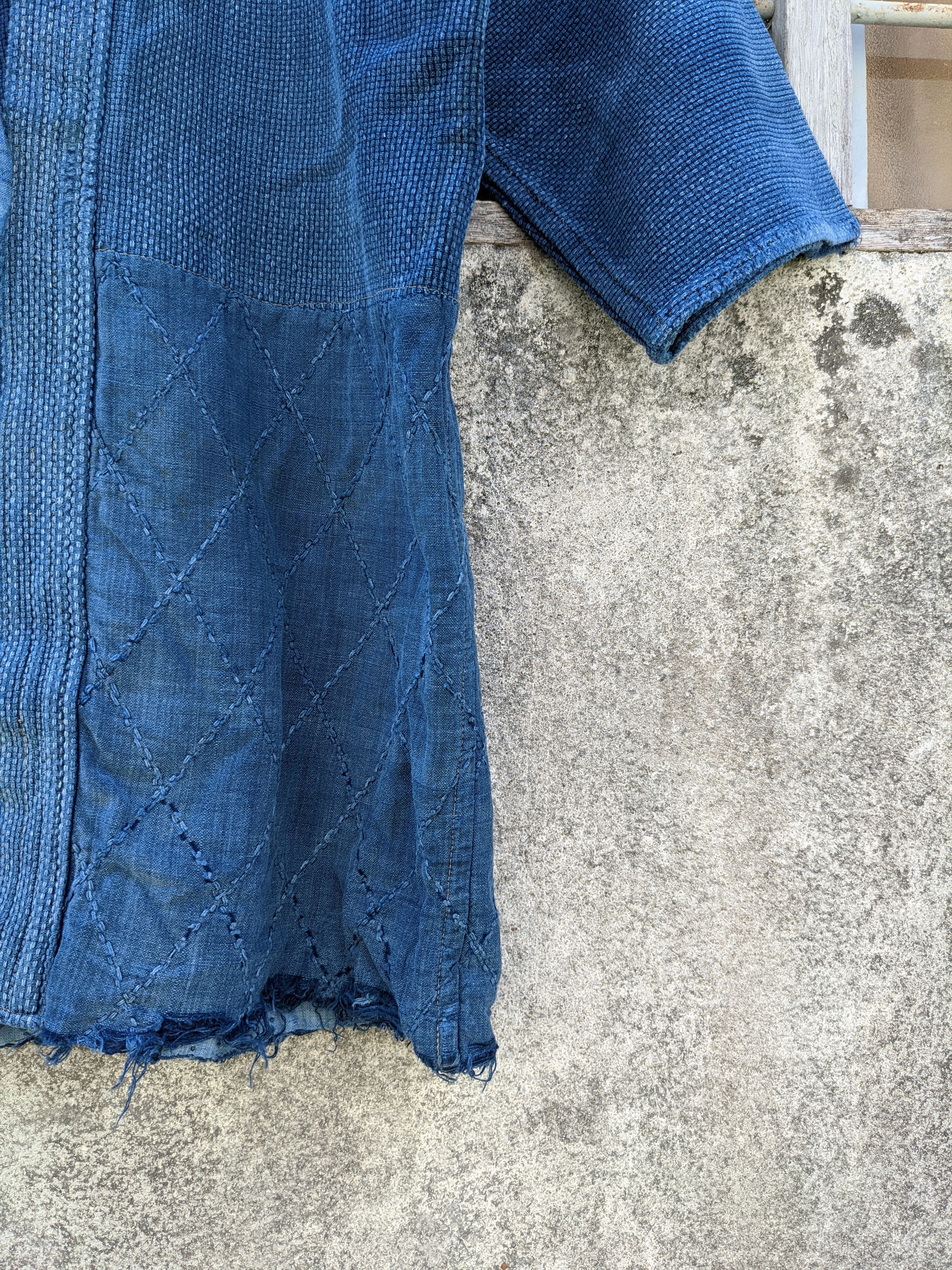 Japanese Brand Vintage Narogi Indigo Kimono Visvim Style Size US L / EU 52-54 / 3 - 8 Thumbnail