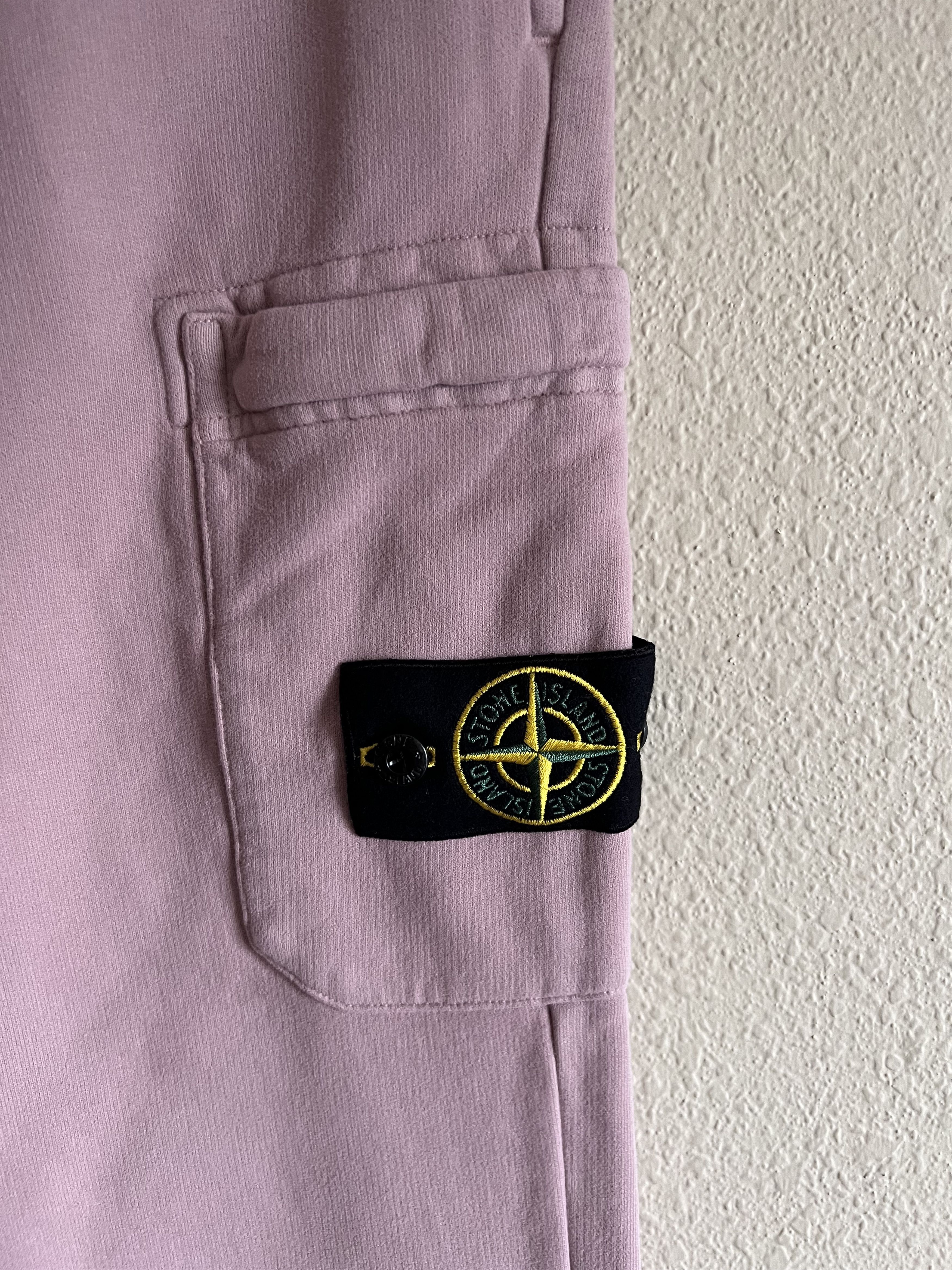 Stone Island Stone Island Cargo Cotton Sweatpants in Pink Size US 34 / EU 50 - 3 Thumbnail
