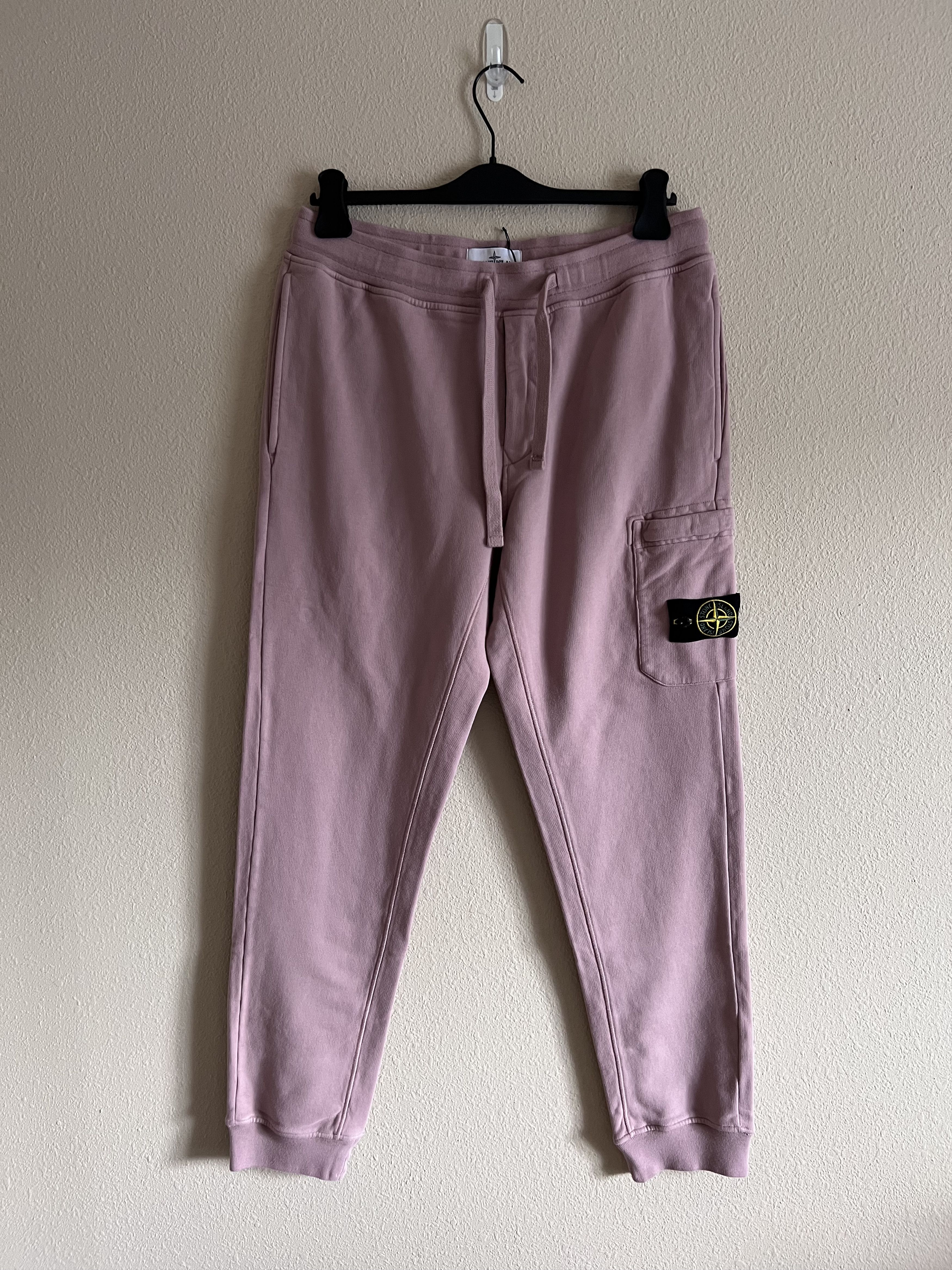 Stone Island Stone Island Cargo Cotton Sweatpants in Pink Size US 34 / EU 50 - 1 Thumbnail