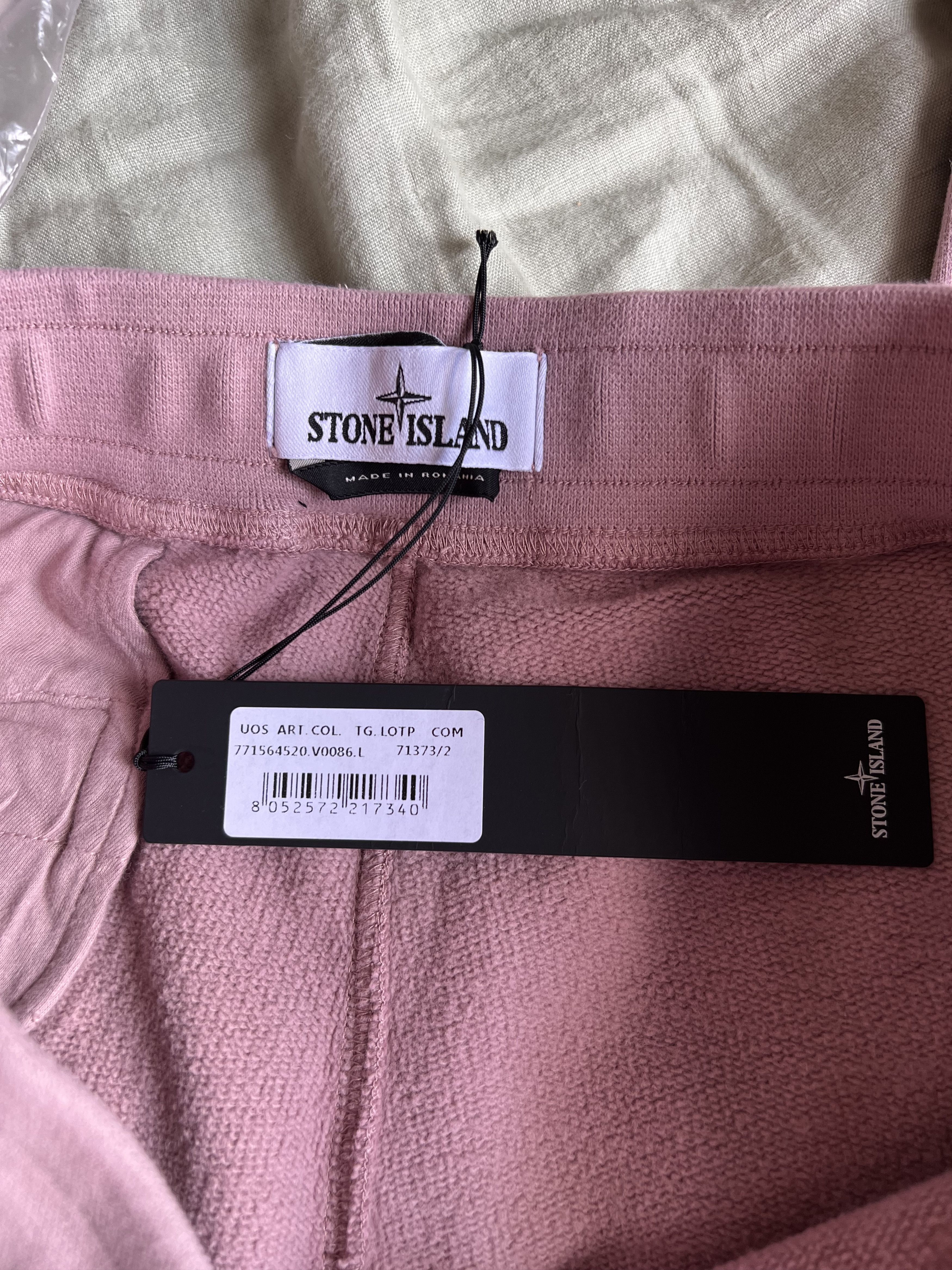 Stone Island Stone Island Cargo Cotton Sweatpants in Pink Size US 34 / EU 50 - 7 Thumbnail