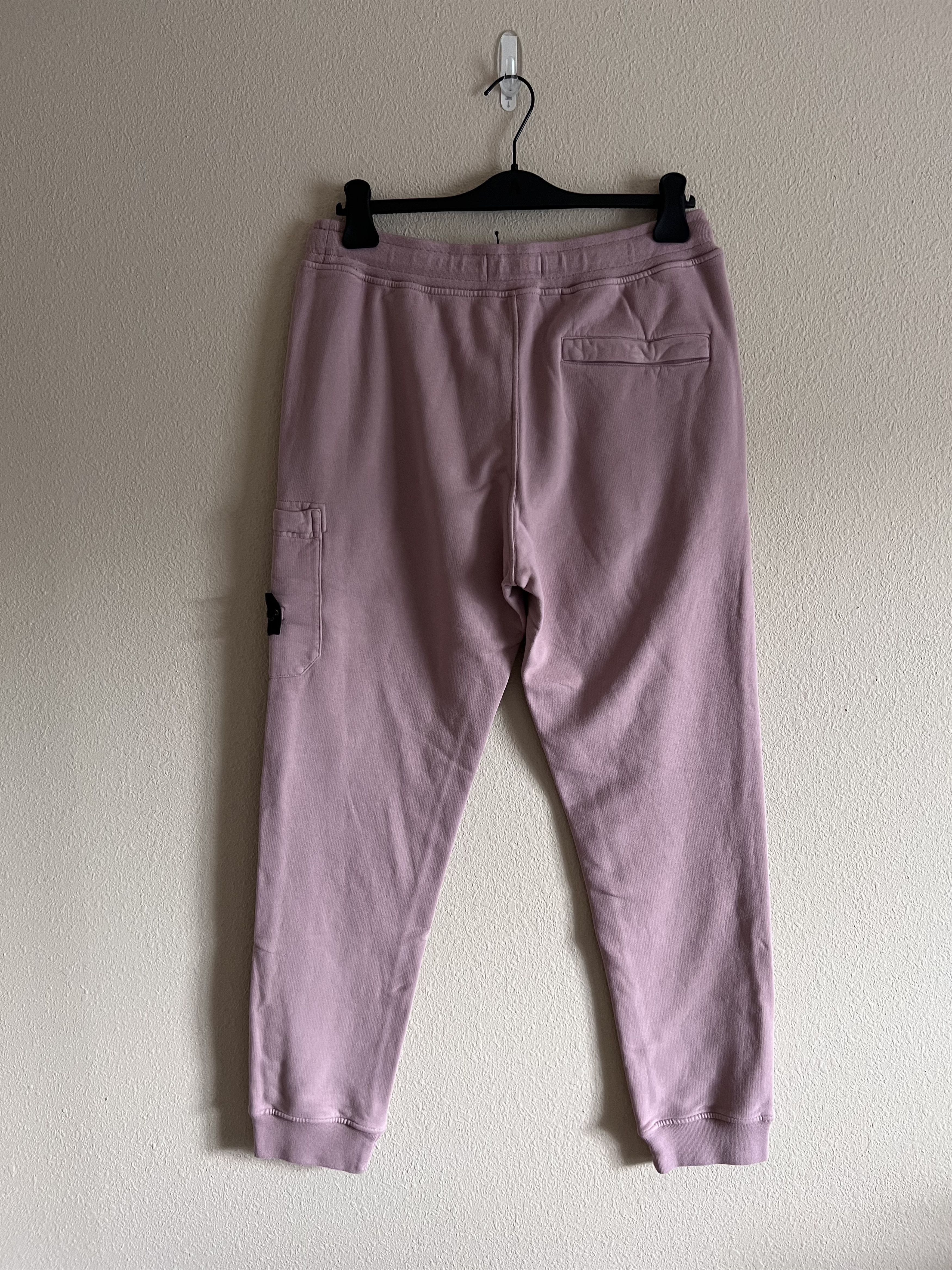 Stone Island Stone Island Cargo Cotton Sweatpants in Pink Size US 34 / EU 50 - 5 Thumbnail