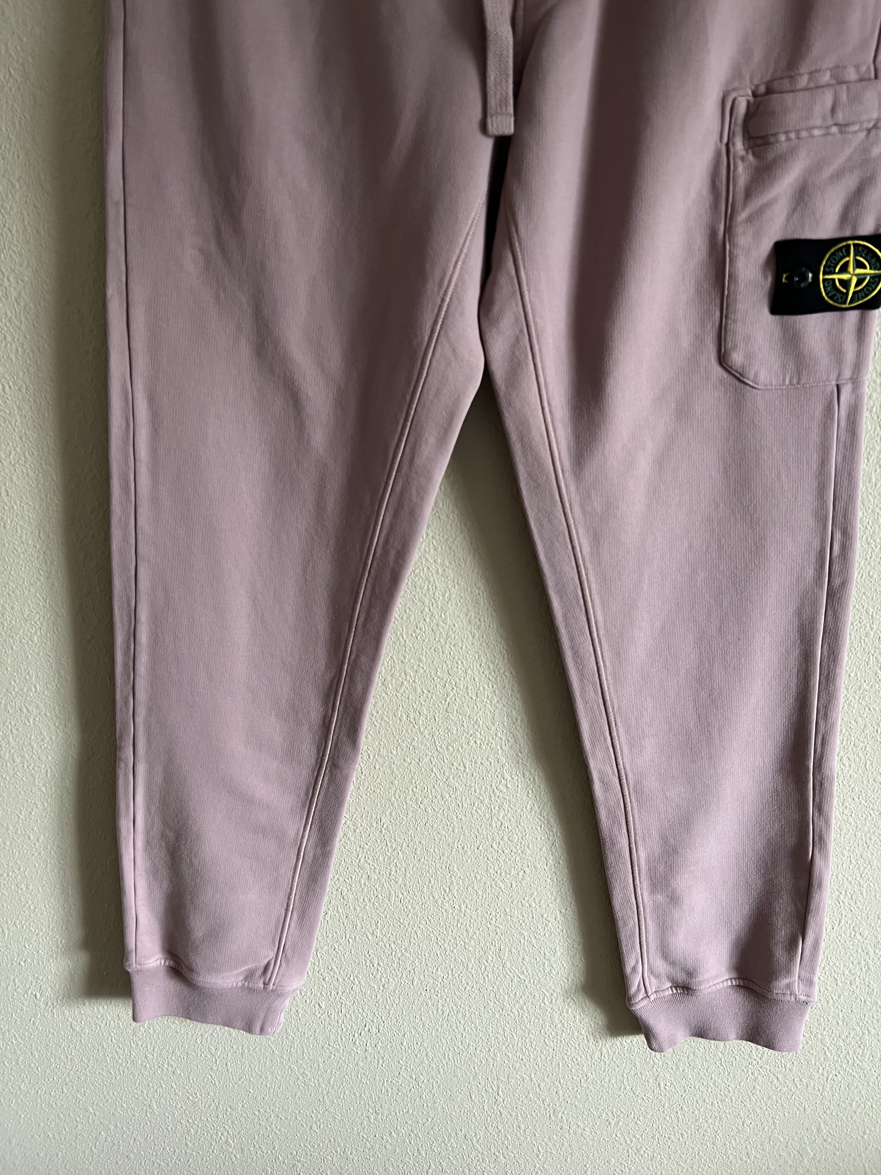 Stone Island Stone Island Cargo Cotton Sweatpants in Pink Size US 34 / EU 50 - 4 Thumbnail