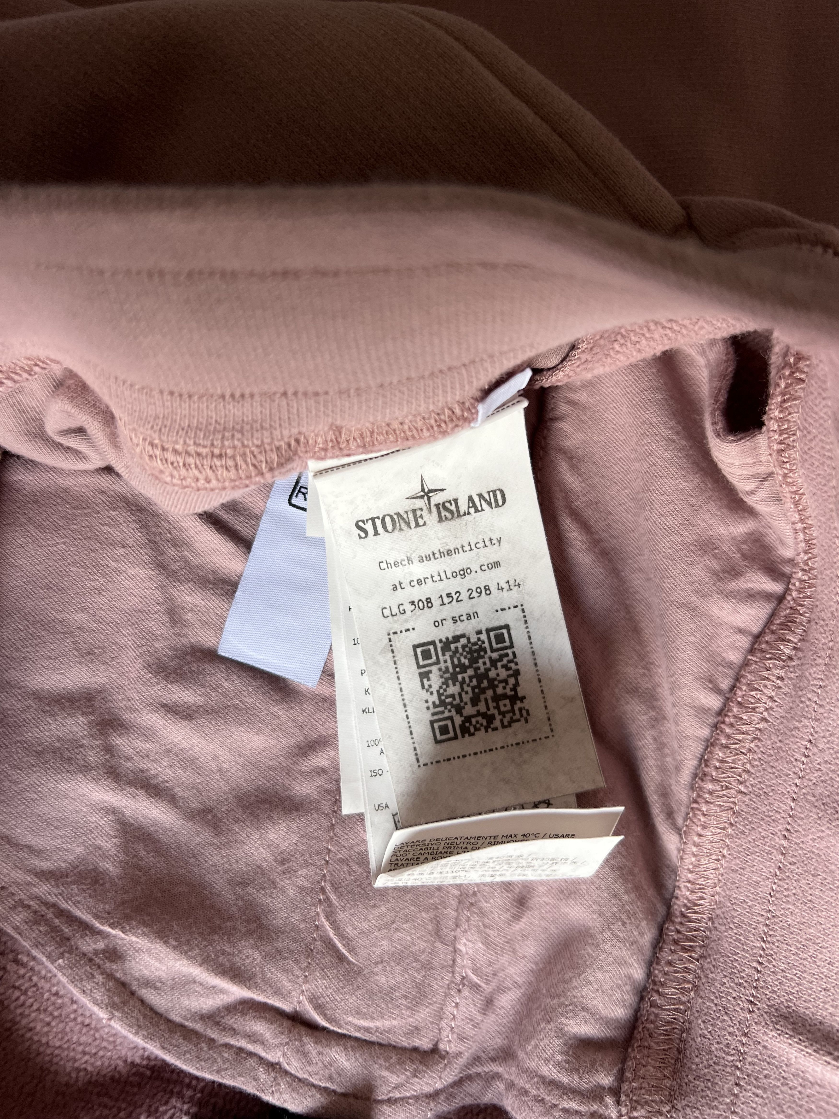 Stone Island Stone Island Cargo Cotton Sweatpants in Pink Size US 34 / EU 50 - 8 Thumbnail