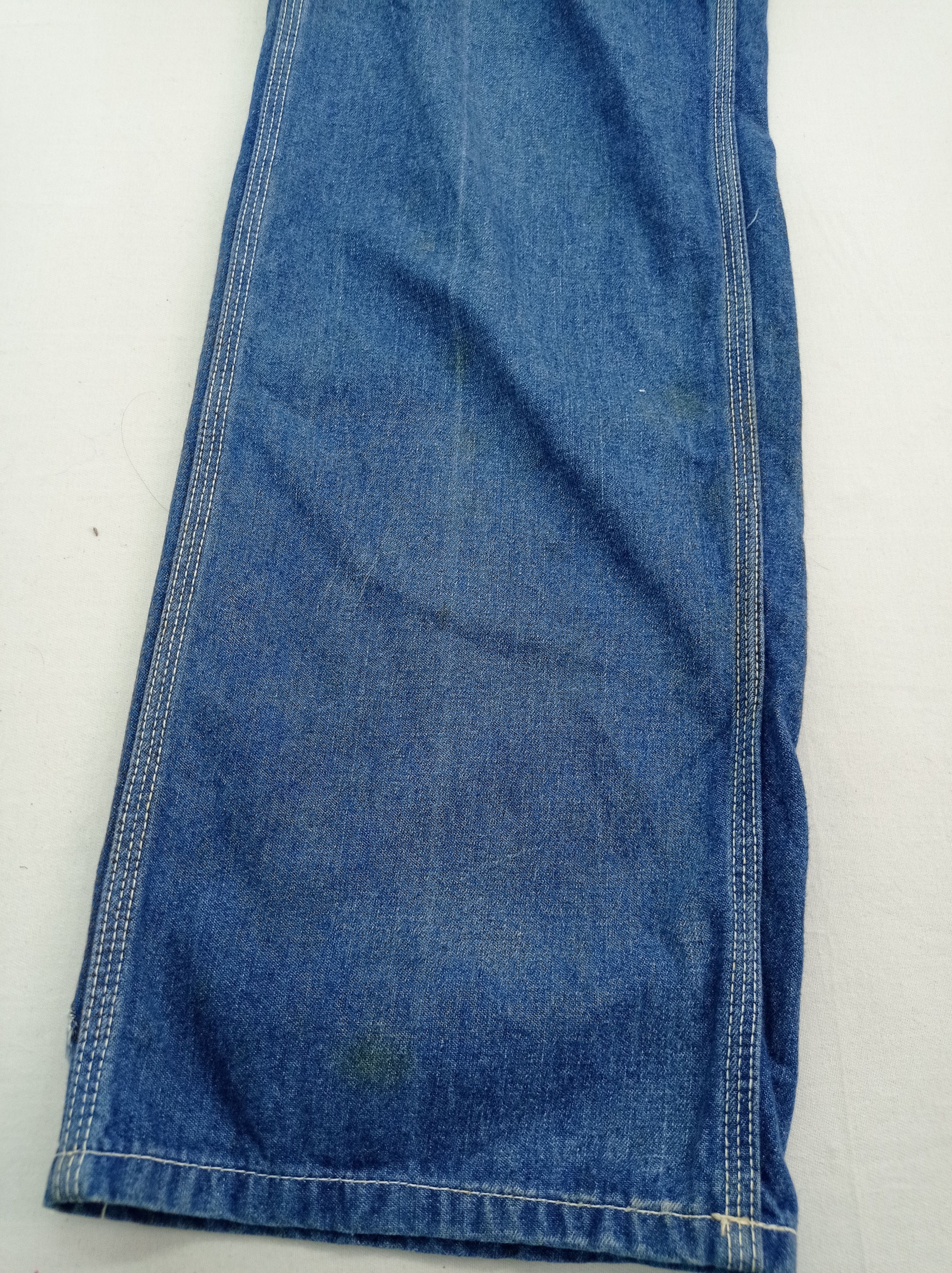 Japanese Brand Japanese Denim Cargo Pants Size US 29 - 7 Thumbnail